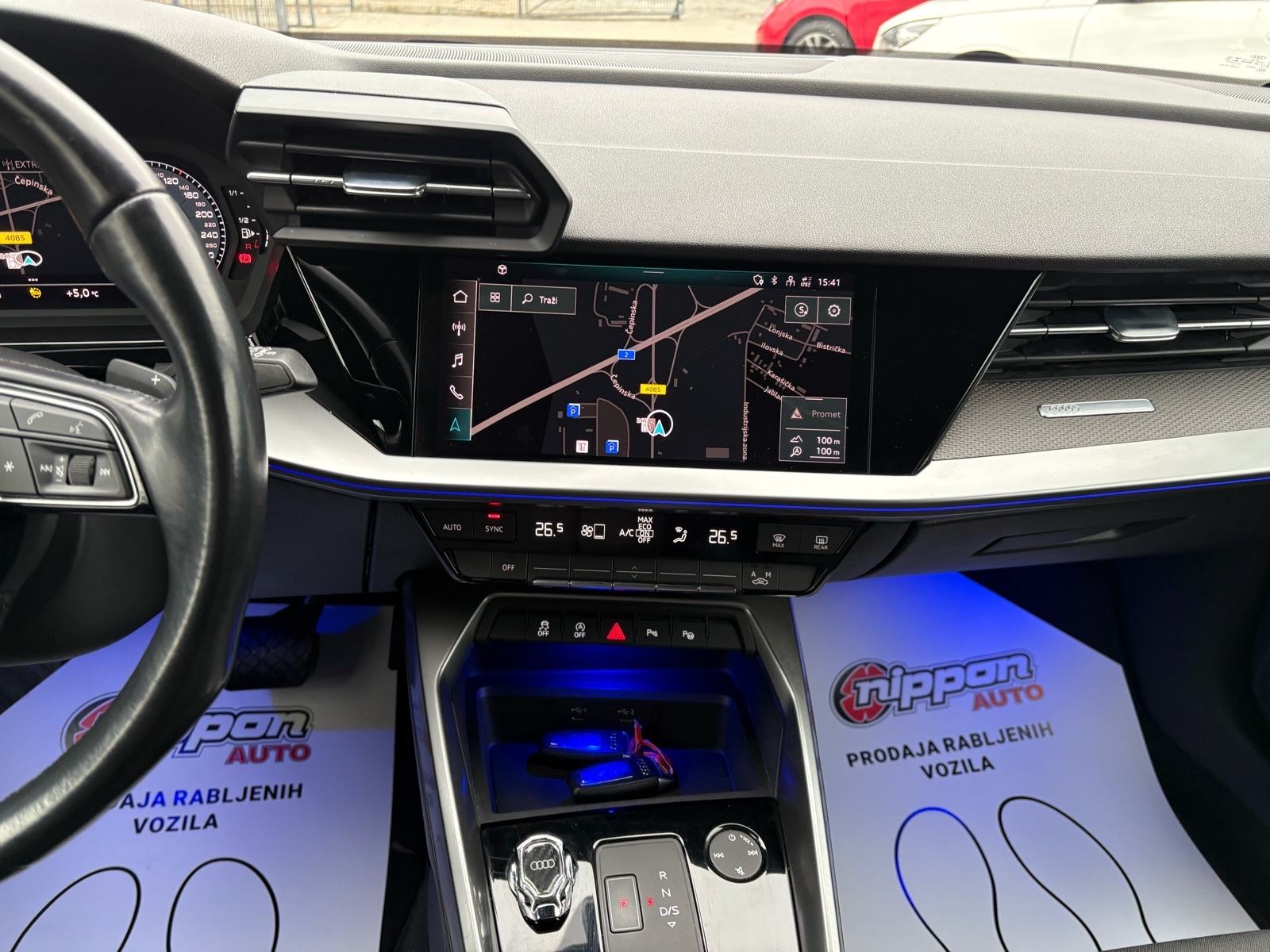 Audi A3 30 TDI Sportback S-tronic NAVI - VIRTUAL - LEASING RATA 305 €, fotografija 15