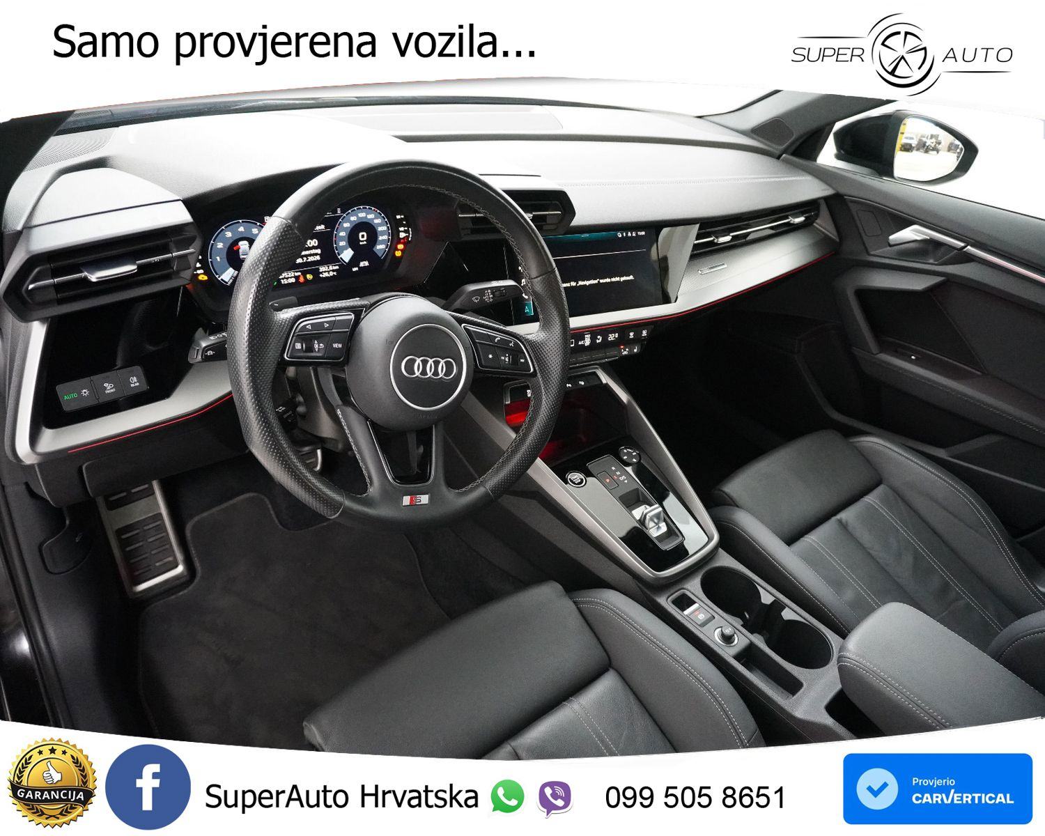 Audi A3 30 TFSI Aut. S line 110 KS, ACC+LED+GR SJED+VIRT+ASIST, fotografija 8
