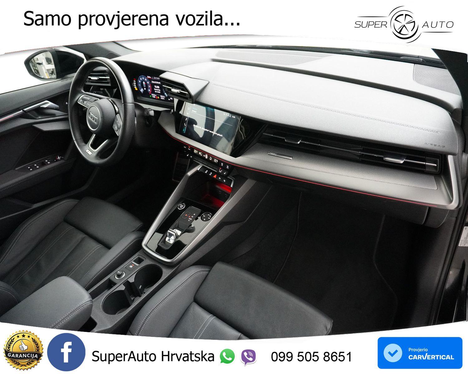 Audi A3 30 TFSI Aut. S line 110 KS, ACC+LED+GR SJED+VIRT+ASIST, fotografija 13