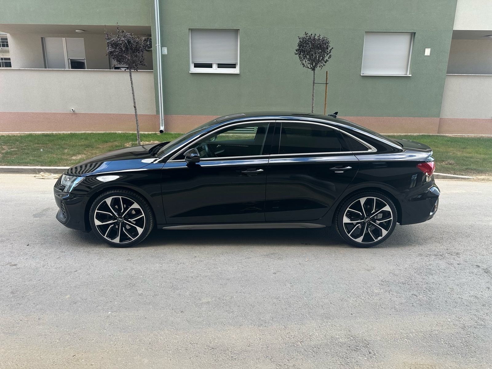 Audi A3 30 TFSI Sedan S-line S-tronic, Kamera, ACC, Koža, PDV, 19”alu, fotografija 4