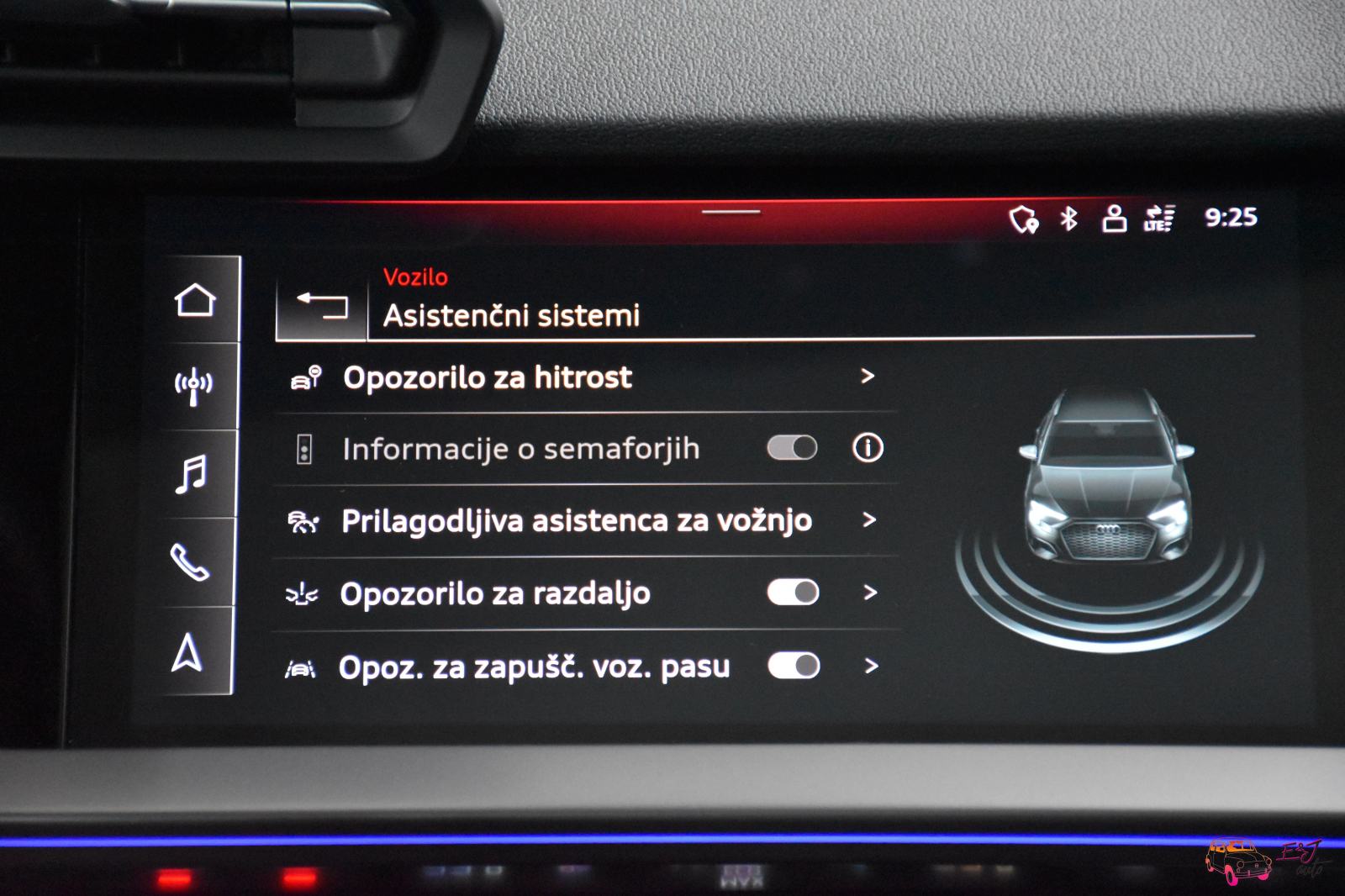 Audi A3 35 TDI S-LINE PANORAMA ACC MATRIX KAMERA MASAŽA, fotografija 13