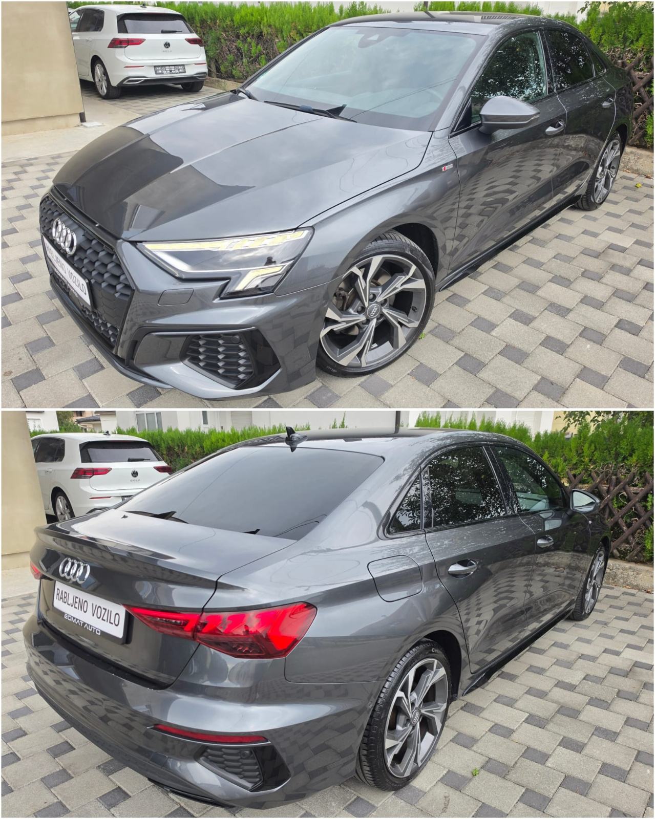 Audi A3 35 TFSI❗️3 x S-Line❗️ 58.000 km ● BLACK OPTIC ● JAMSTVO, fotografija 8