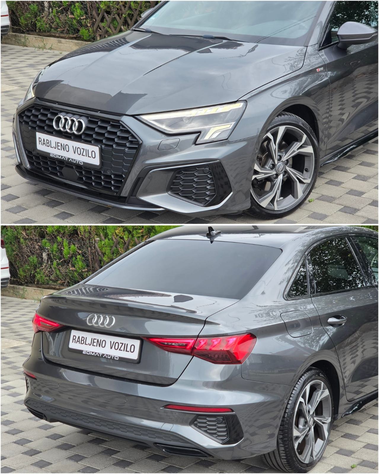 Audi A3 35 TFSI❗️3 x S-Line❗️ 58.000 km ● BLACK OPTIC ● JAMSTVO, fotografija 10