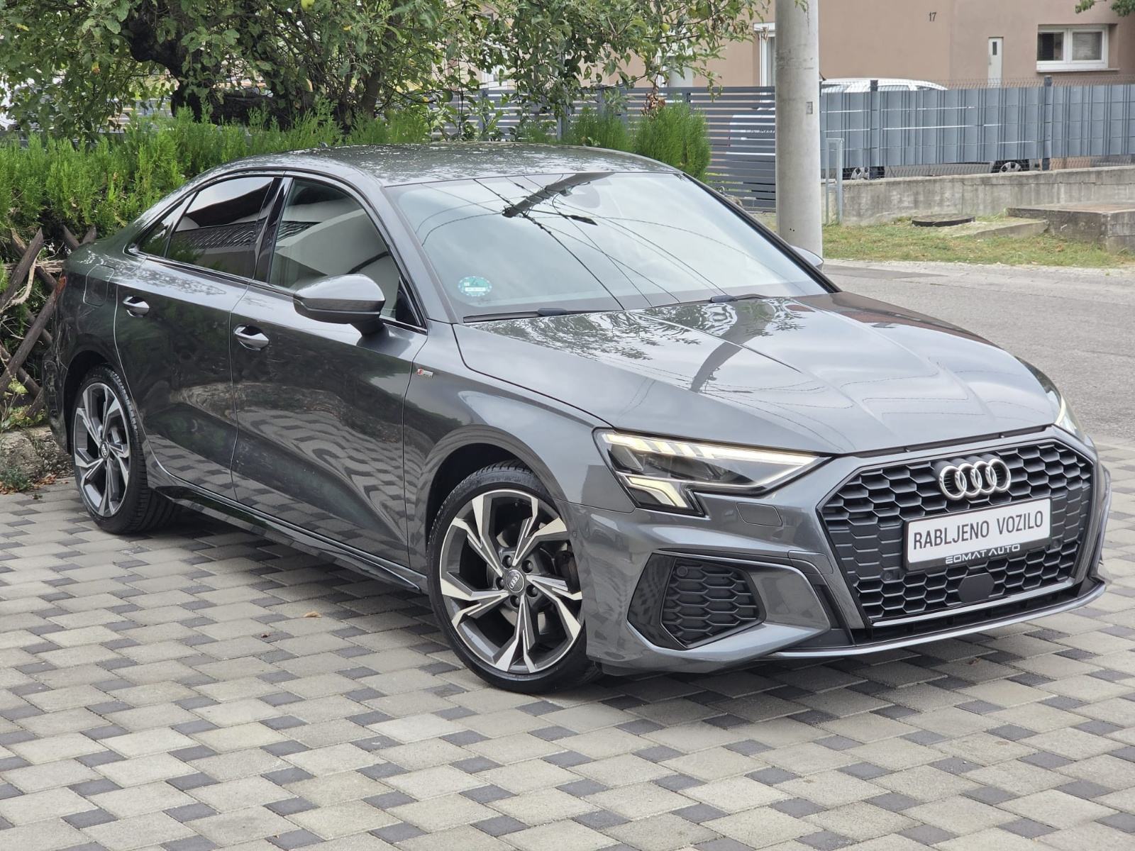 Audi A3 35 TFSI❗️3 x S-Line❗️ 58.000 km ● BLACK OPTIC ● JAMSTVO, fotografija 3
