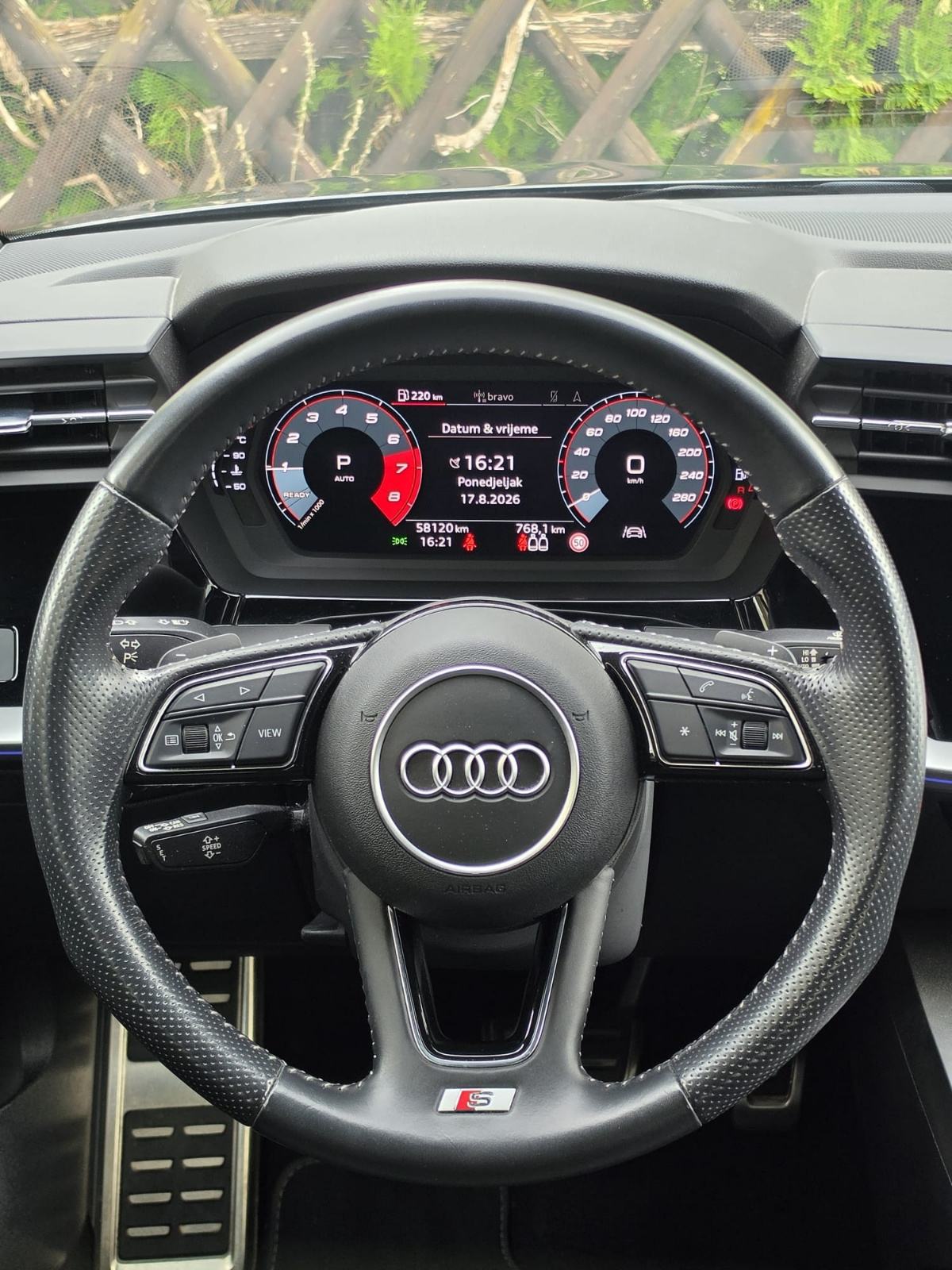 Audi A3 35 TFSI❗️3 x S-Line❗️ 58.000 km ● BLACK OPTIC ● JAMSTVO, fotografija 16