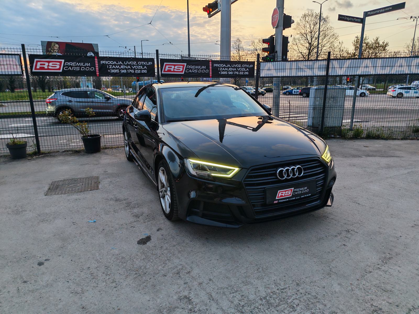 AUDI A3 35TDI LIMO, STRONIC, SLINE, KOŽA, VIRTUAL, LED, ALU17, JAMSTVO, fotografija 7