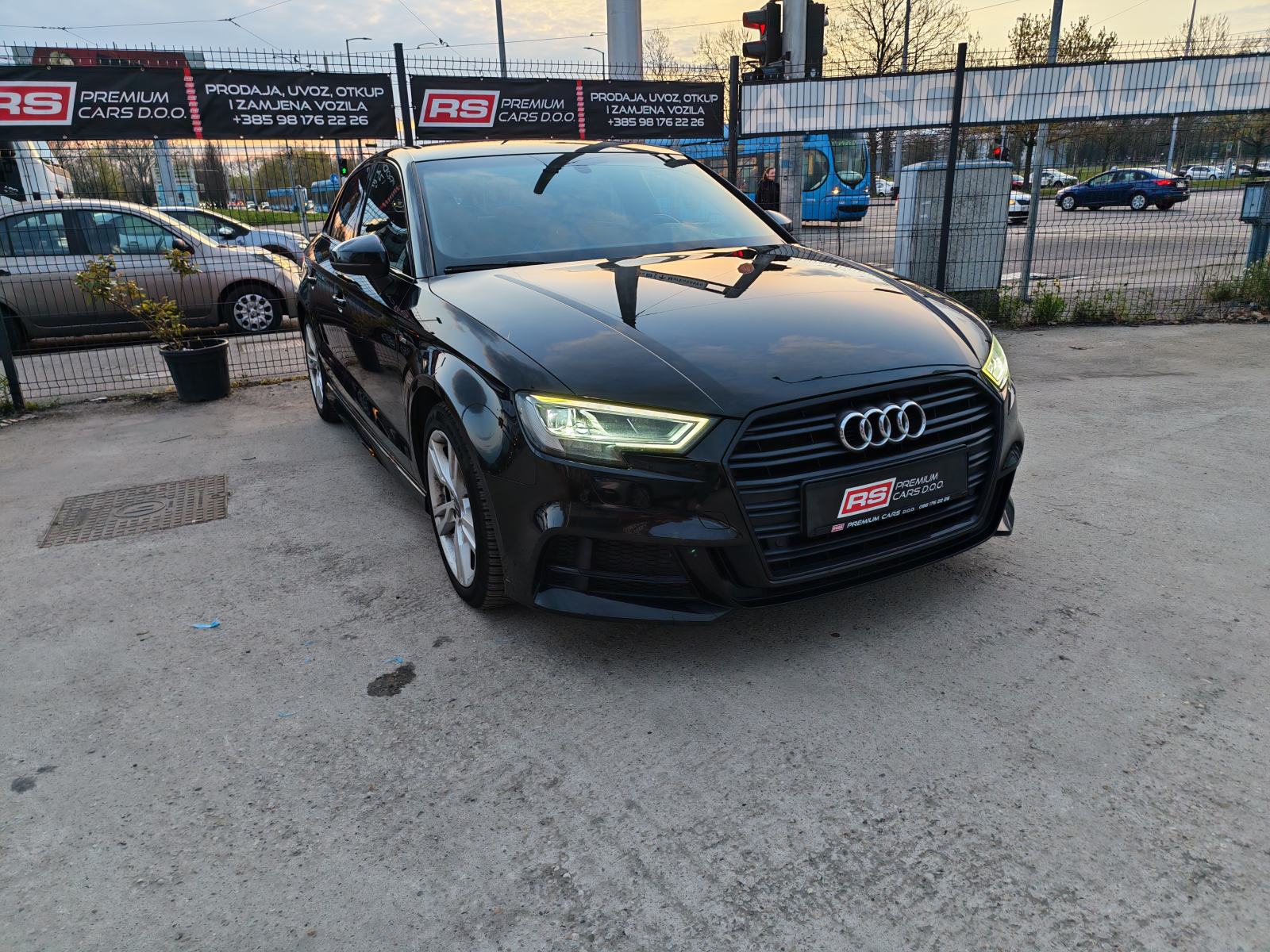 AUDI A3 35TDI LIMO, STRONIC, SLINE, KOŽA, VIRTUAL, LED, ALU17, JAMSTVO, fotografija 8