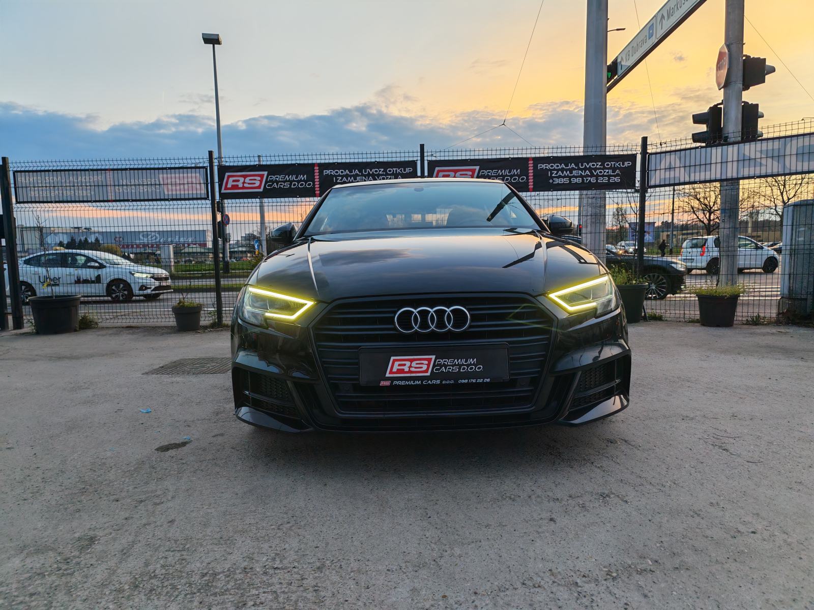 AUDI A3 35TDI LIMO, STRONIC, SLINE, KOŽA, VIRTUAL, LED, ALU17, JAMSTVO, fotografija 6