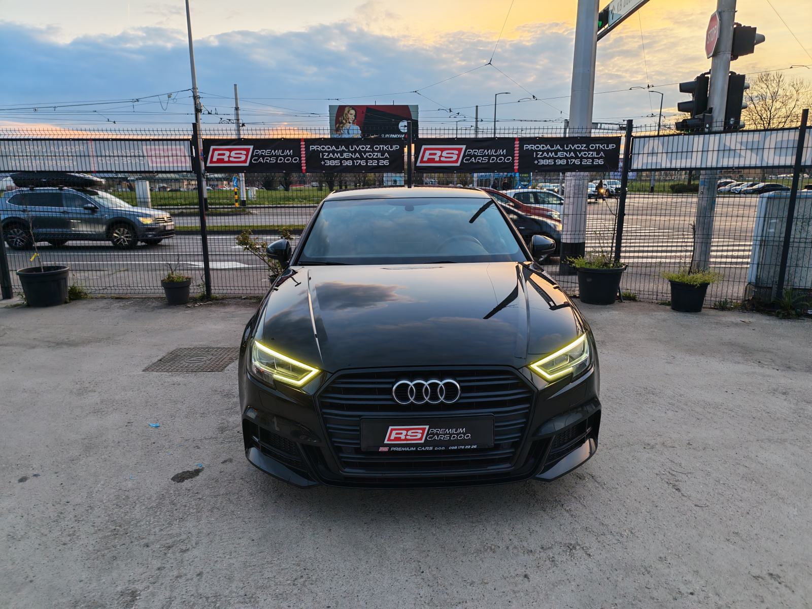 AUDI A3 35TDI LIMO, STRONIC, SLINE, KOŽA, VIRTUAL, LED, ALU17, JAMSTVO, fotografija 4