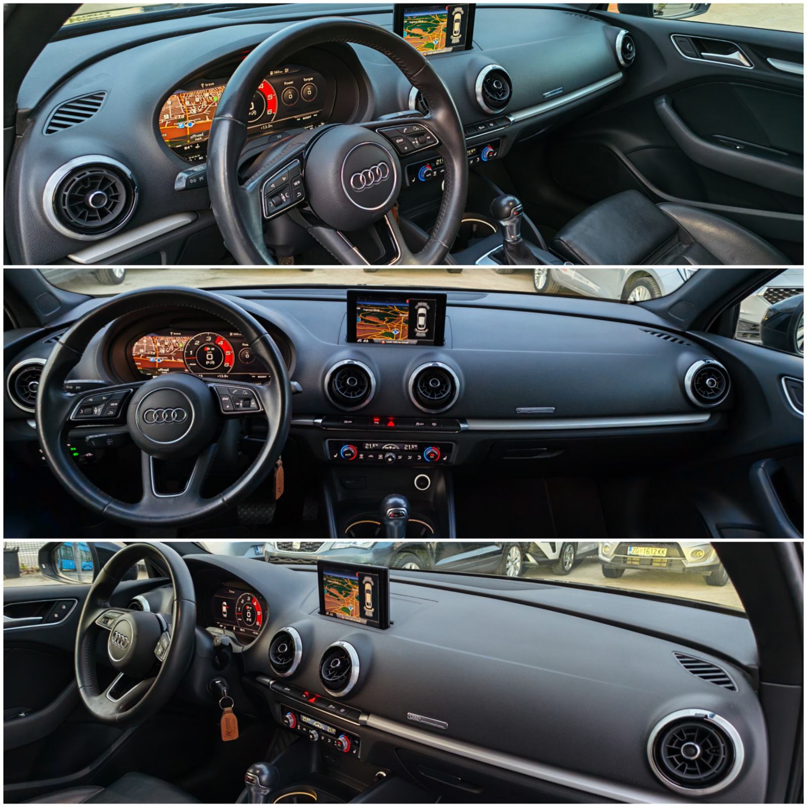 AUDI A3 35TDI LIMO, STRONIC, SLINE, KOŽA, VIRTUAL, LED, ALU17, JAMSTVO, fotografija 20
