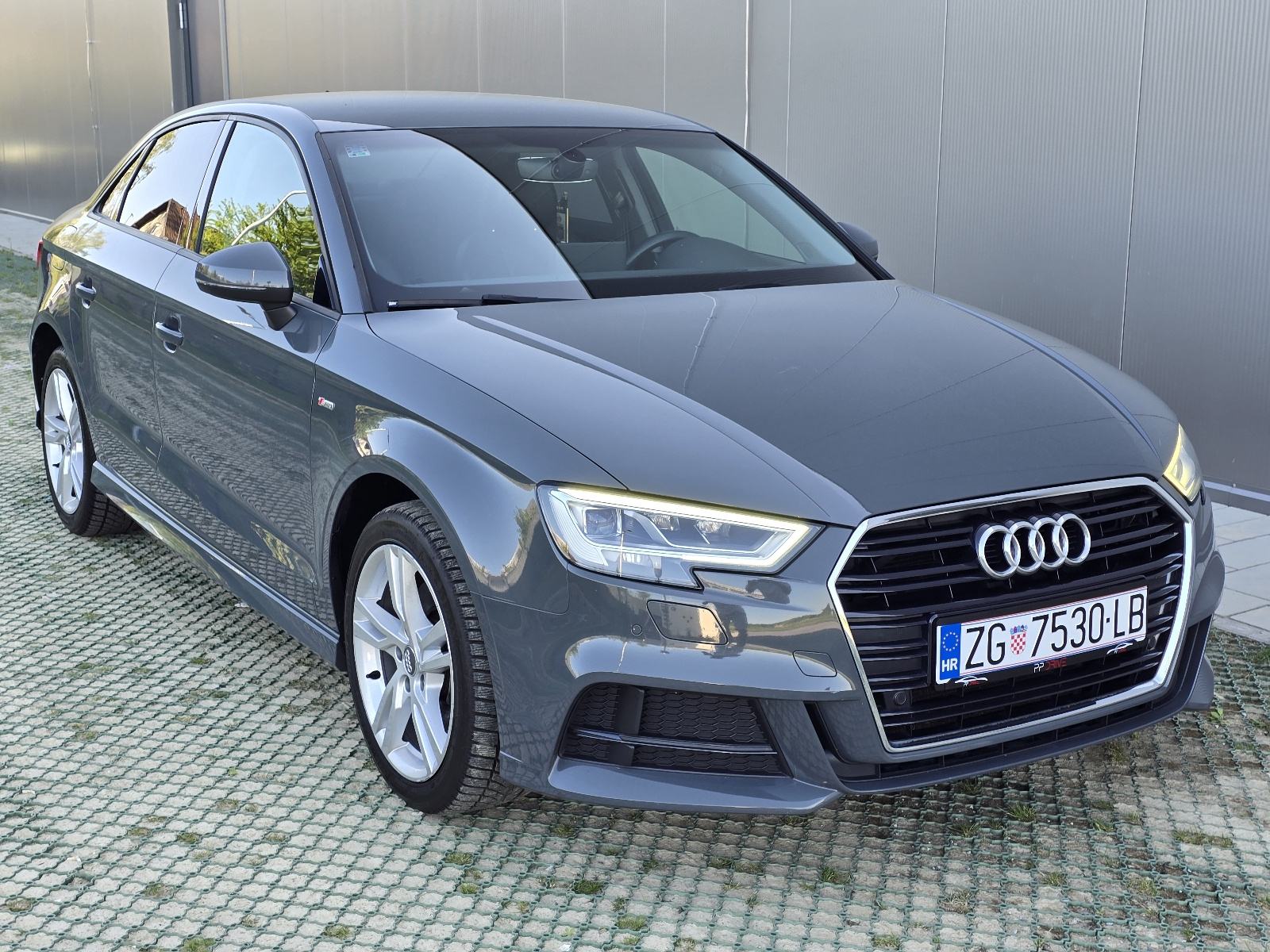 AUDI A3 35TDI, S-LINE, S-TRONIC, KOŽA, LED, VIRTUAL, ALU17, fotografija 7