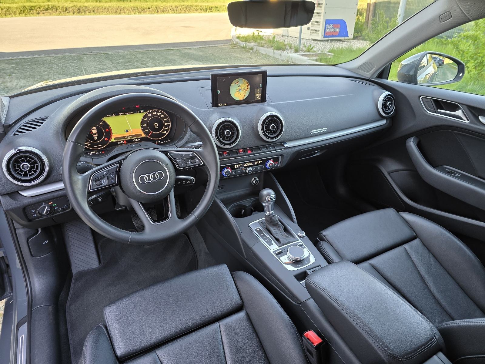 AUDI A3 35TDI, S-LINE, S-TRONIC, KOŽA, LED, VIRTUAL, ALU17, fotografija 8