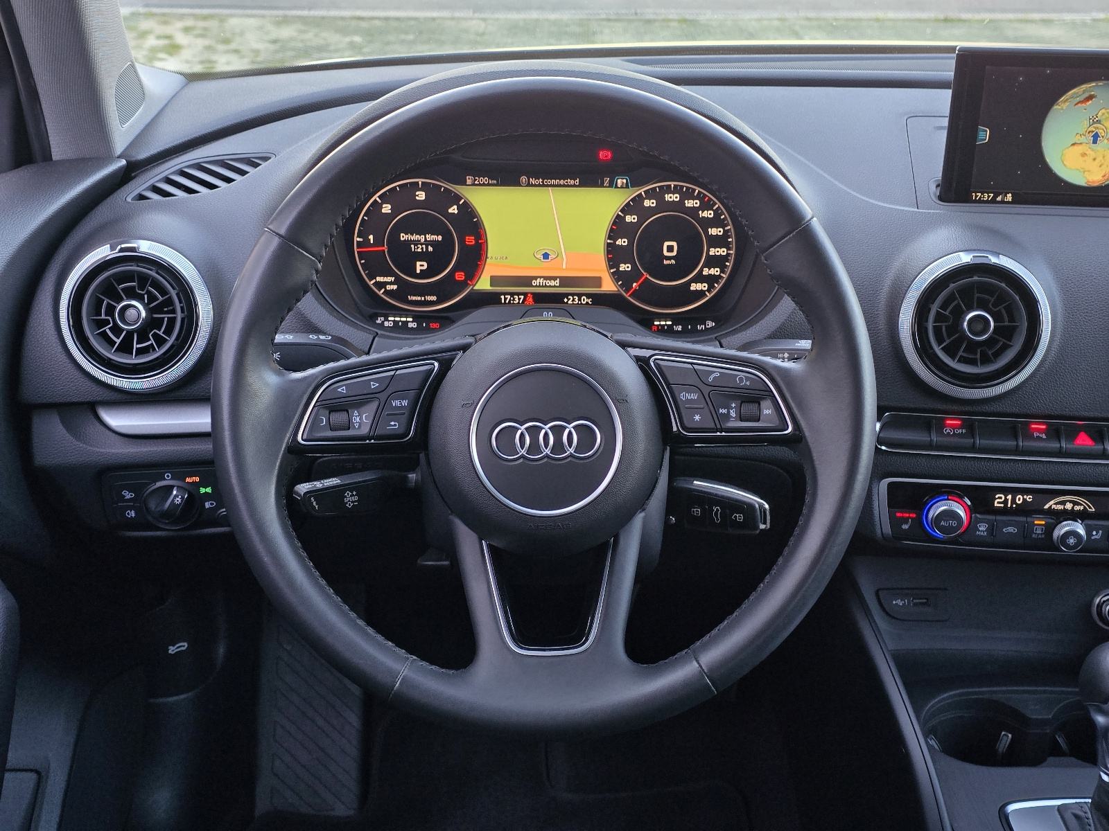 AUDI A3 35TDI, S-LINE, S-TRONIC, KOŽA, LED, VIRTUAL, ALU17, fotografija 20