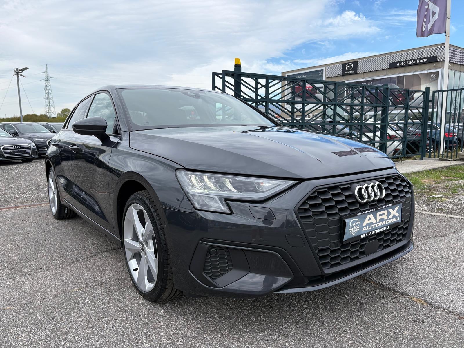 Audi A3 35TDI S-LINE °VIRTUAL°NAVI°MRTVI KUT°KOŽA°JAMSTVO 12MJ°, fotografija 1