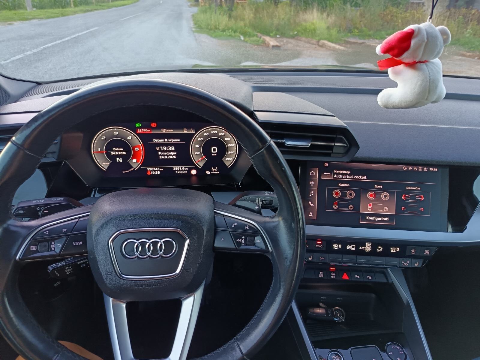 Audi A3 40 TDI quattro, S-LINE, limizina, fotografija 13