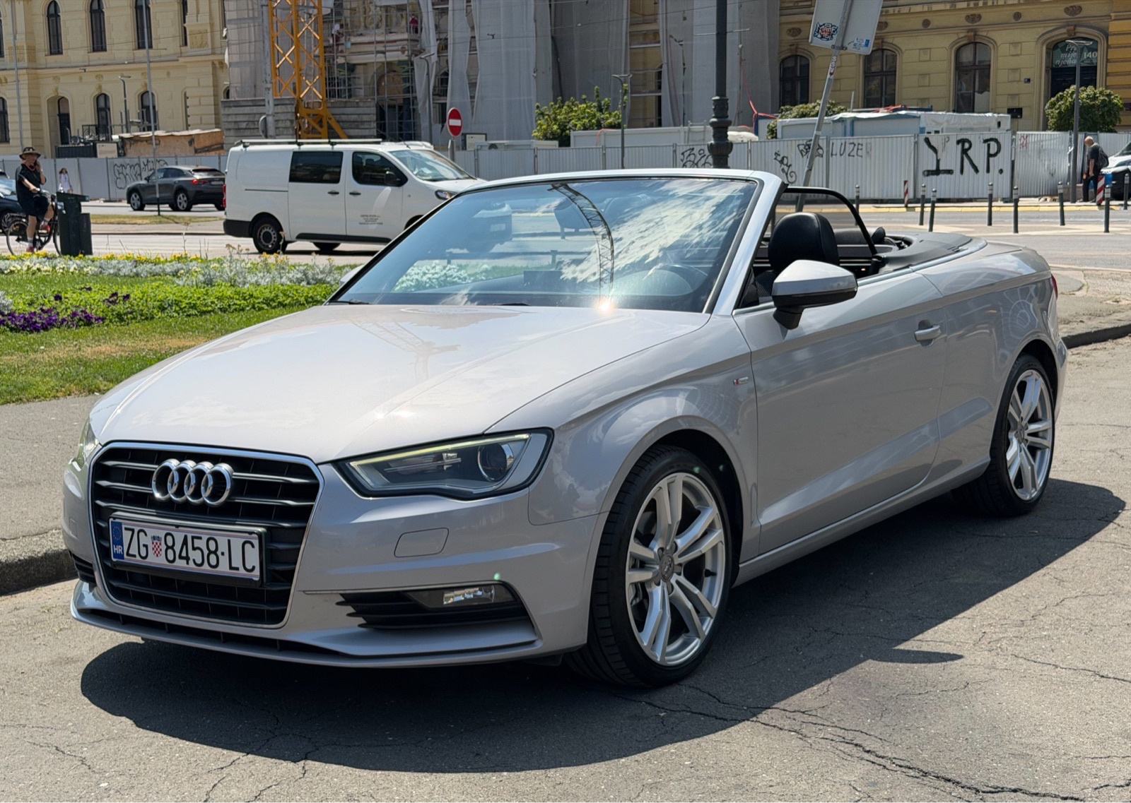 Audi A3 Cabrio 1.4 TFSI 2015 S-line, pogled izvana - slika 4