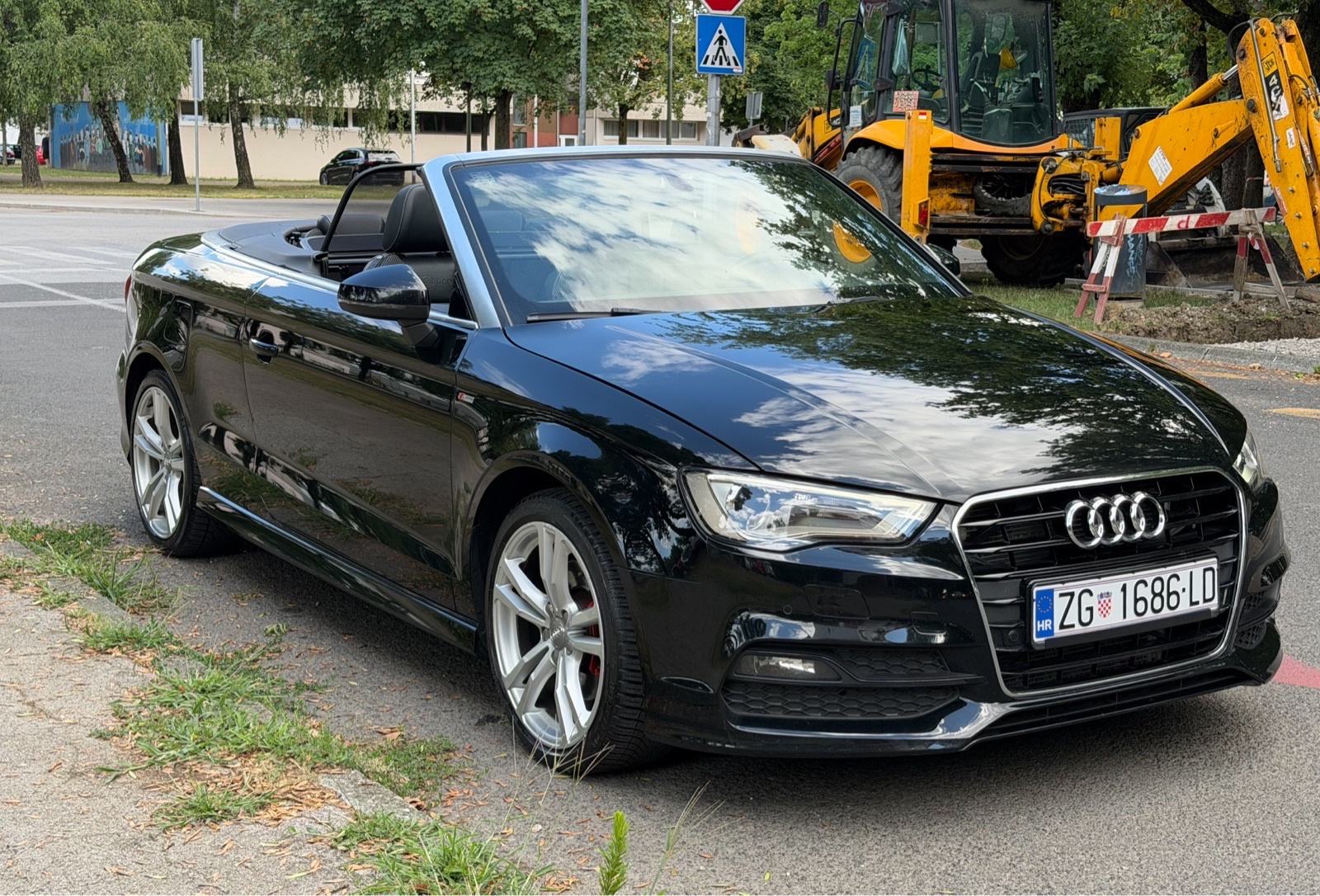 AUDI A3 CABRIO 1.8 TSI 3xS-line, pogled izvana - slika 1