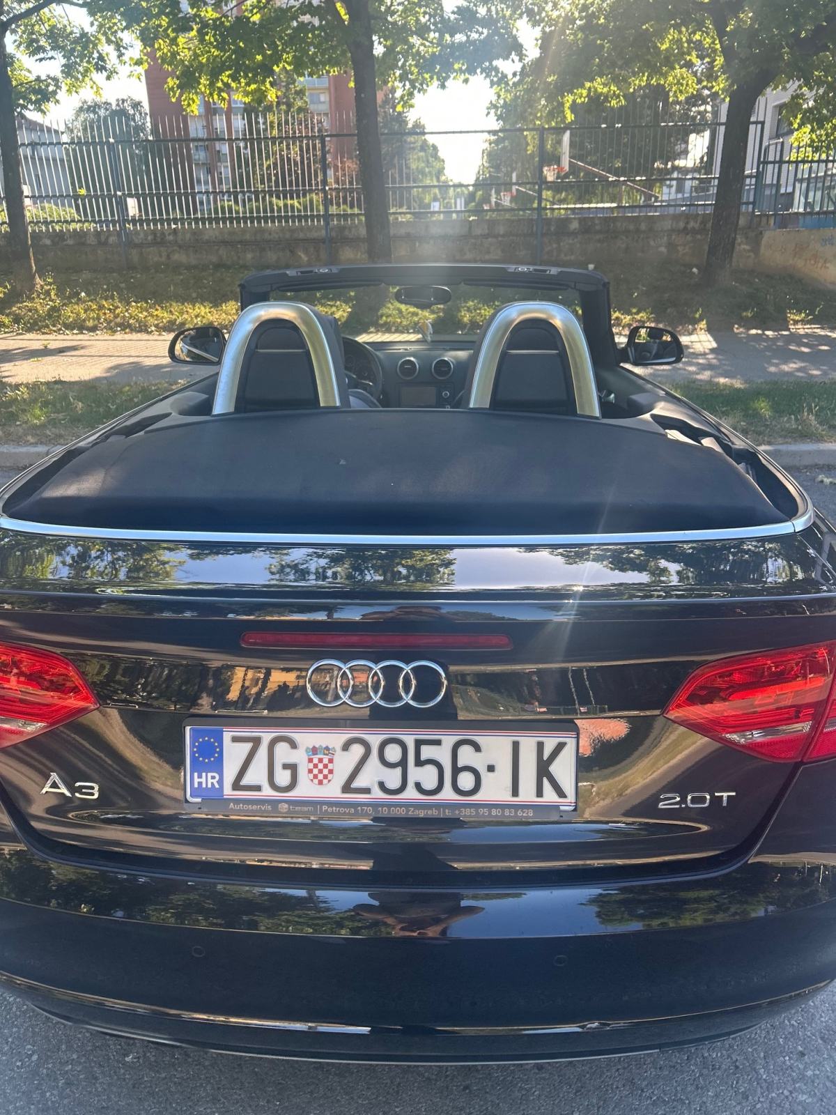 Audi A3 Cabrio 2,0 TFSI S-Tronic automatik, fotografija 13