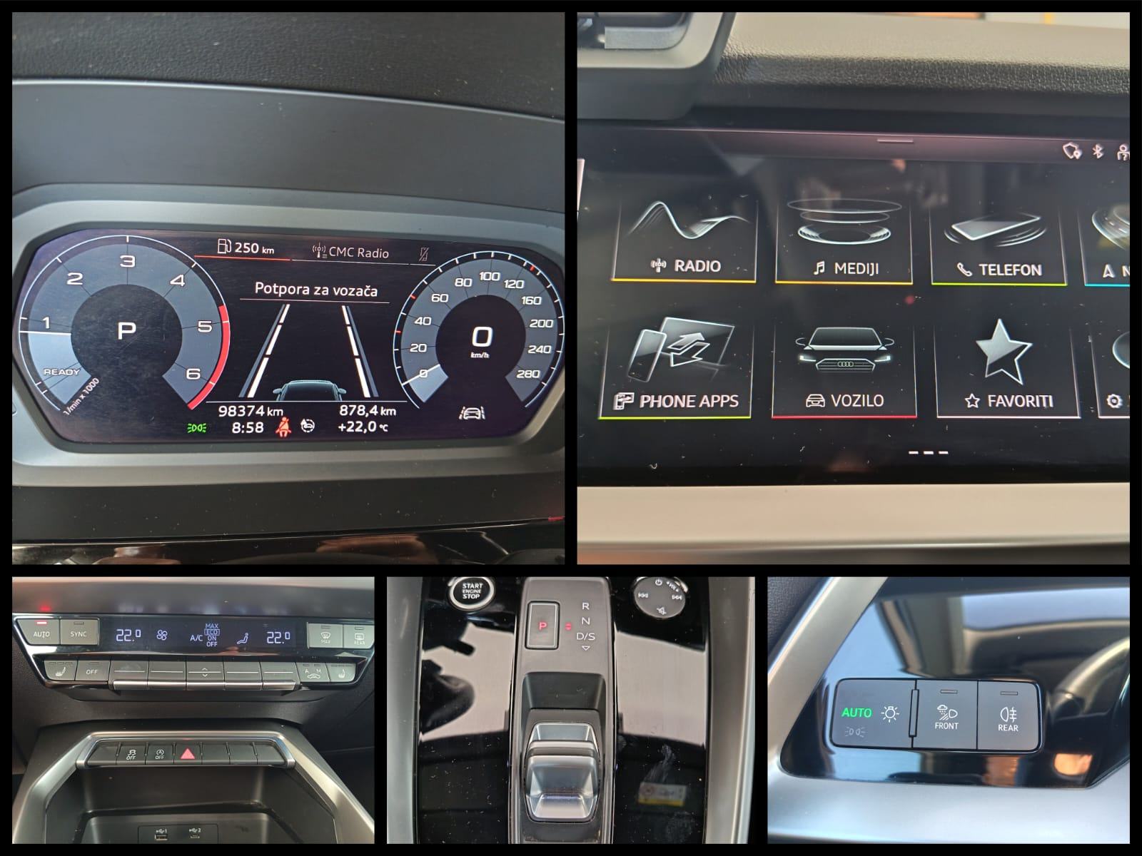 Audi A3 limuzina, 150ks, 2.0 TDI, 2020g. reg 04/27, full LED,virtual, fotografija 10