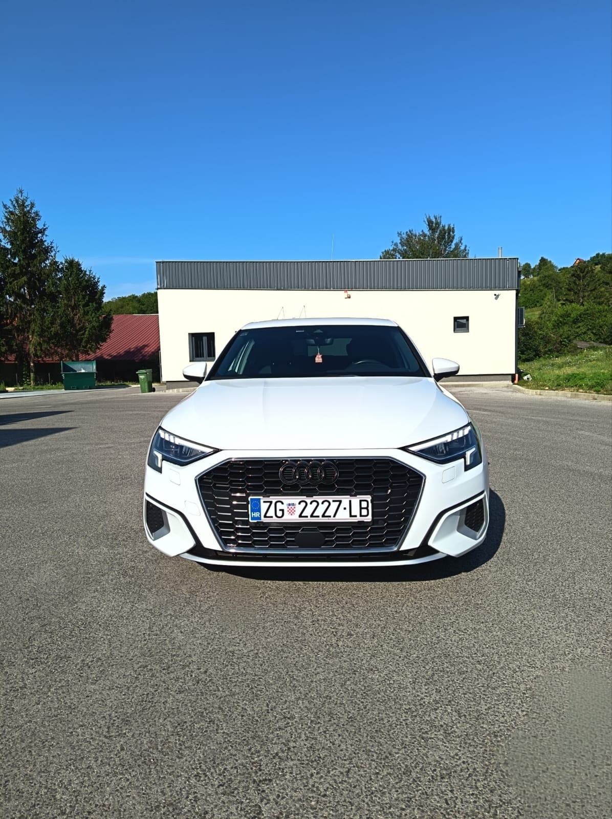 Audi A3 limuzina, 150ks, 2.0 TDI, 2020g. reg 04/27, full LED,virtual, pogled izvana - slika 2
