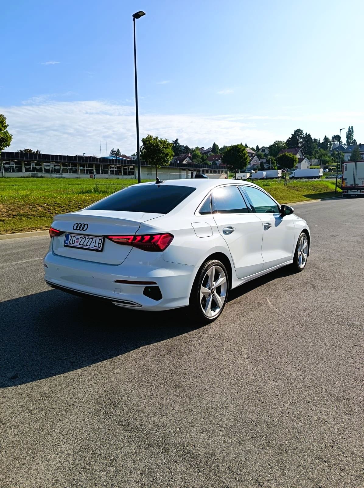 Audi A3 limuzina, 150ks, 2.0 TDI, 2020g. reg 04/27, full LED,virtual, pogled izvana - slika 5