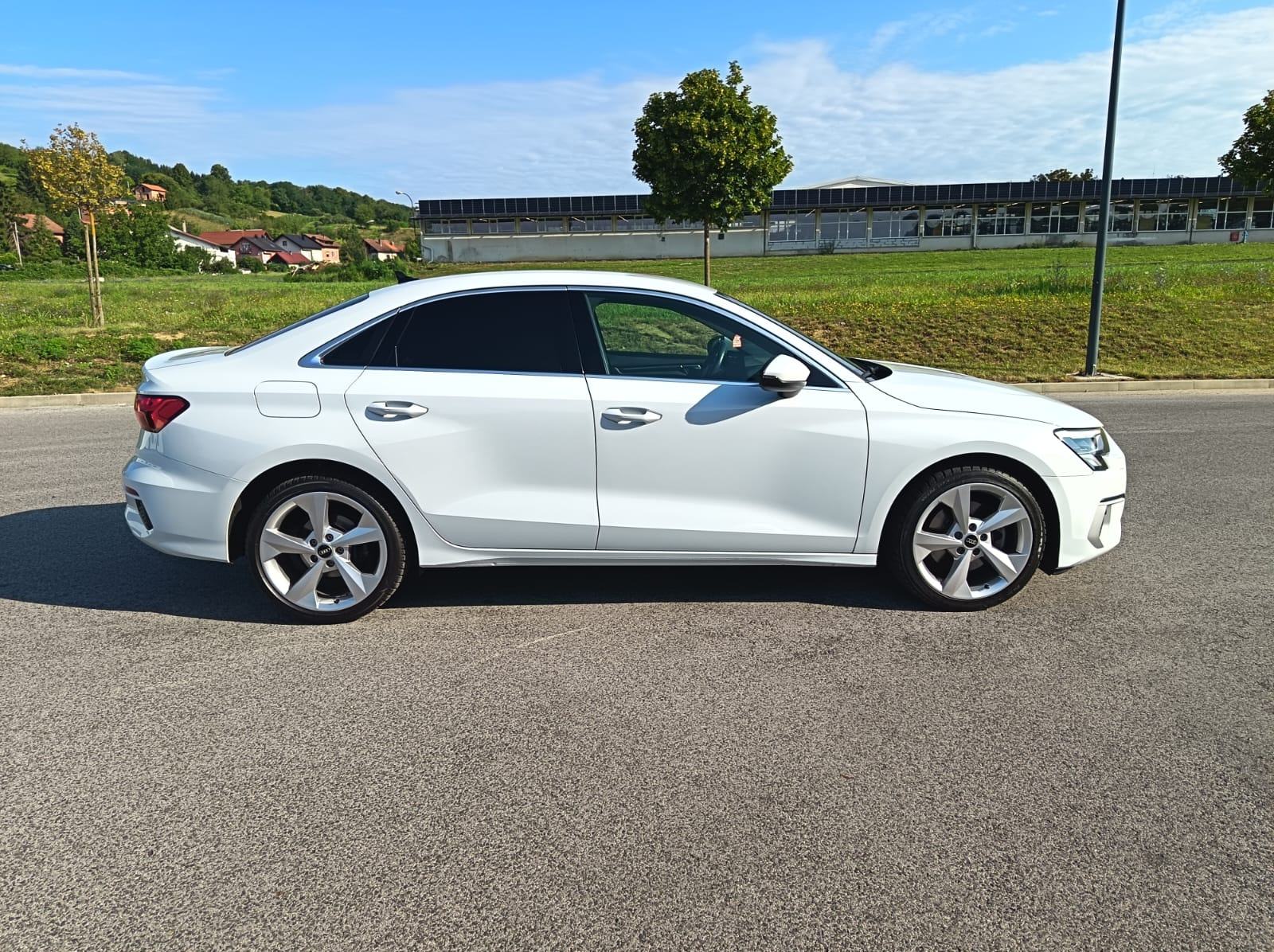 Audi A3 limuzina, 150ks, 2.0 TDI, 2020g. reg 04/27, full LED,virtual, pogled izvana - slika 4