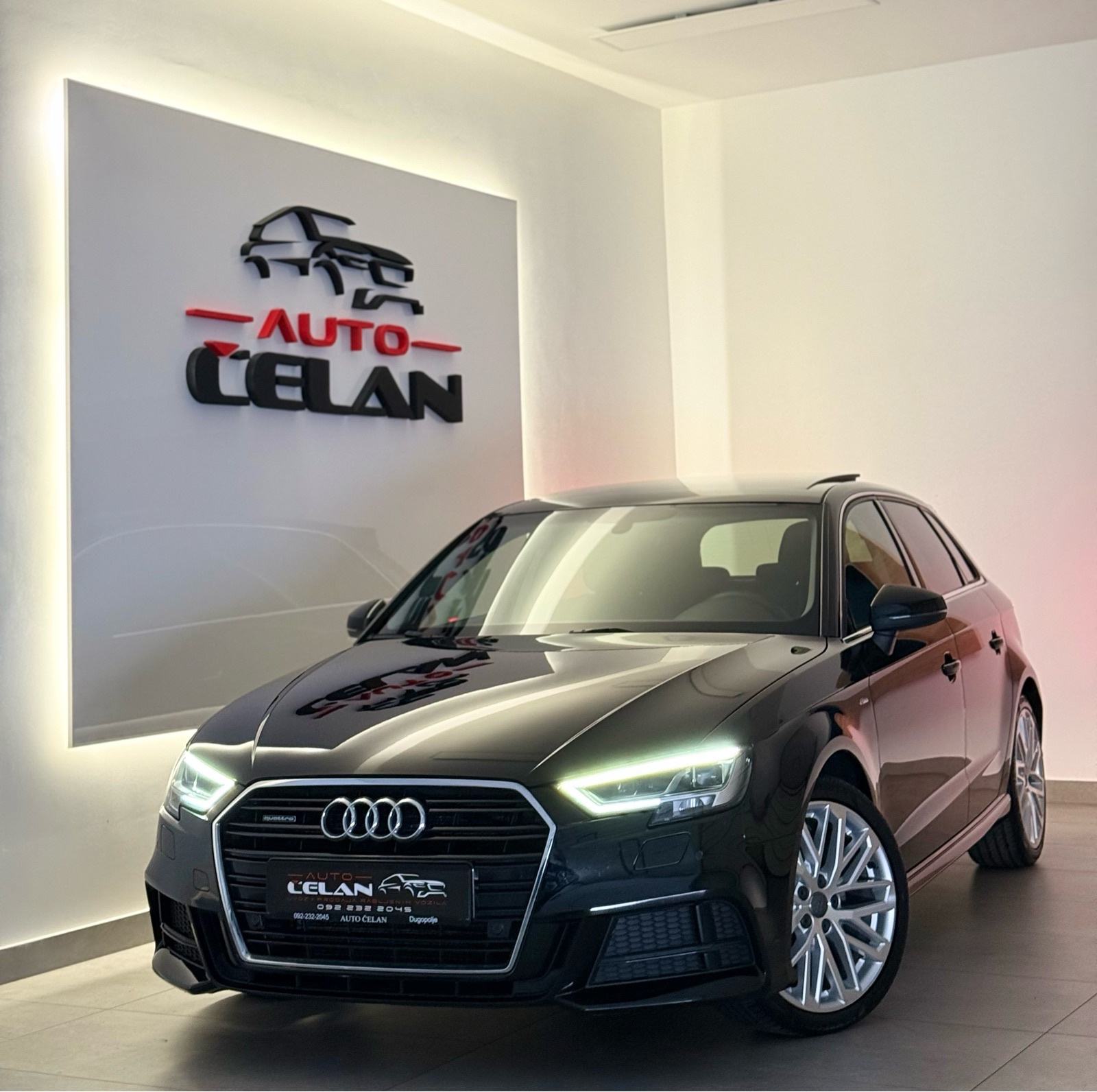 Audi A3 S_Line Quattro Mod.2018⭐️Jamstvo⭐️ Matrix_Led~Panorama~Alu18, fotografija 3