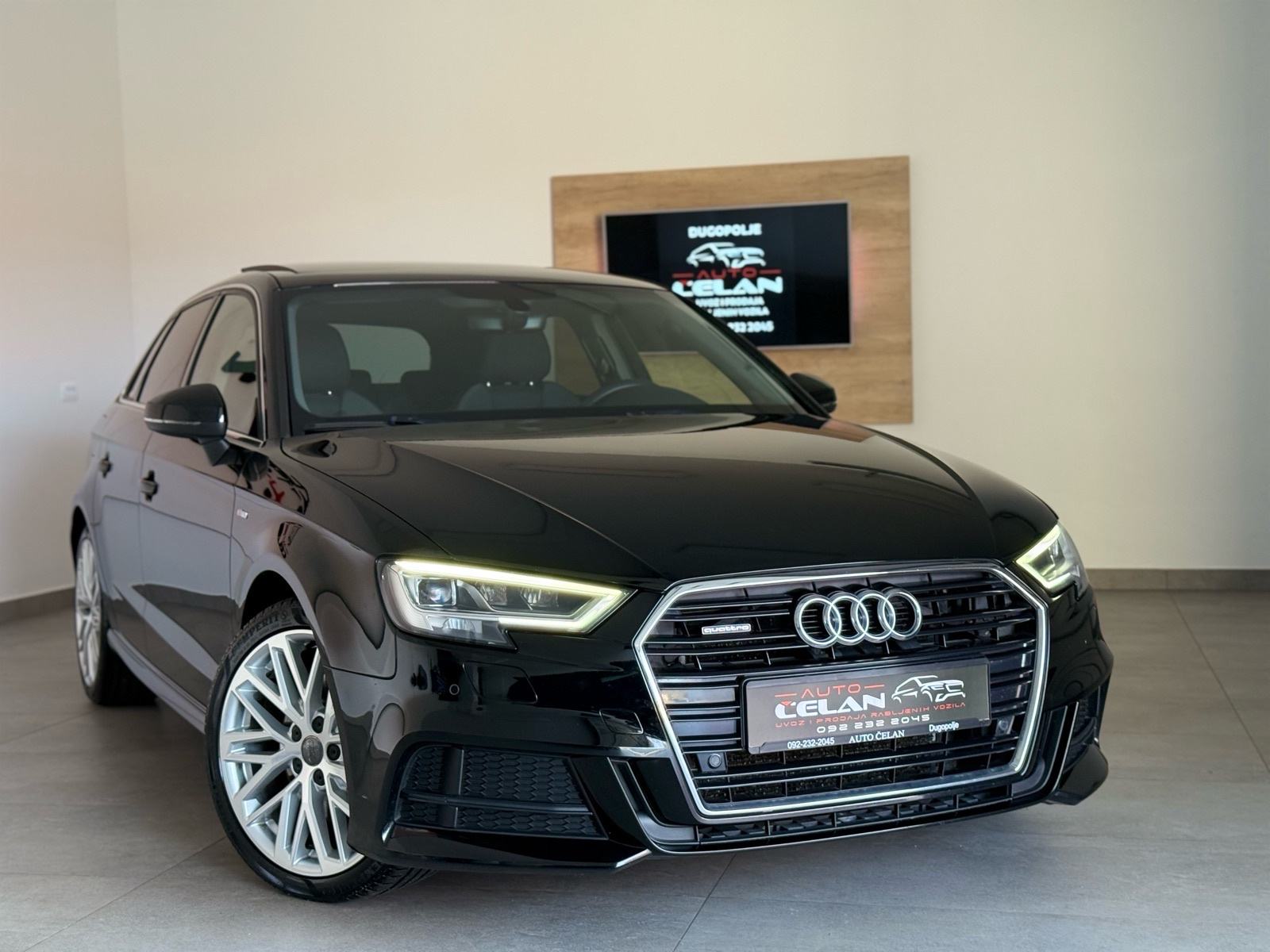 Audi A3 S_Line Quattro Mod.2018⭐️Jamstvo⭐️ Matrix_Led~Panorama~Alu18, fotografija 6