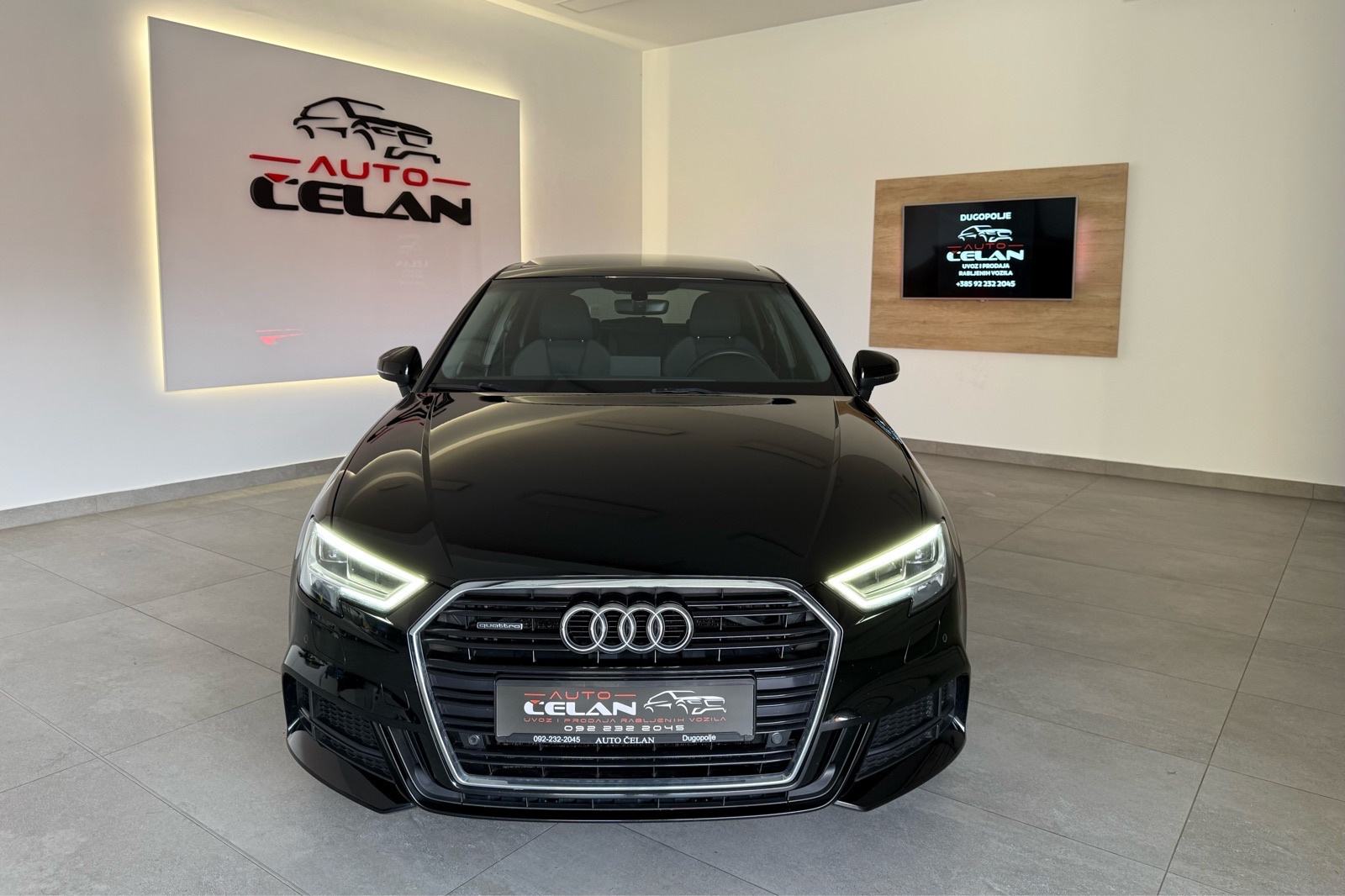 Audi A3 S_Line Quattro Mod.2018⭐️Jamstvo⭐️ Matrix_Led~Panorama~Alu18, fotografija 9