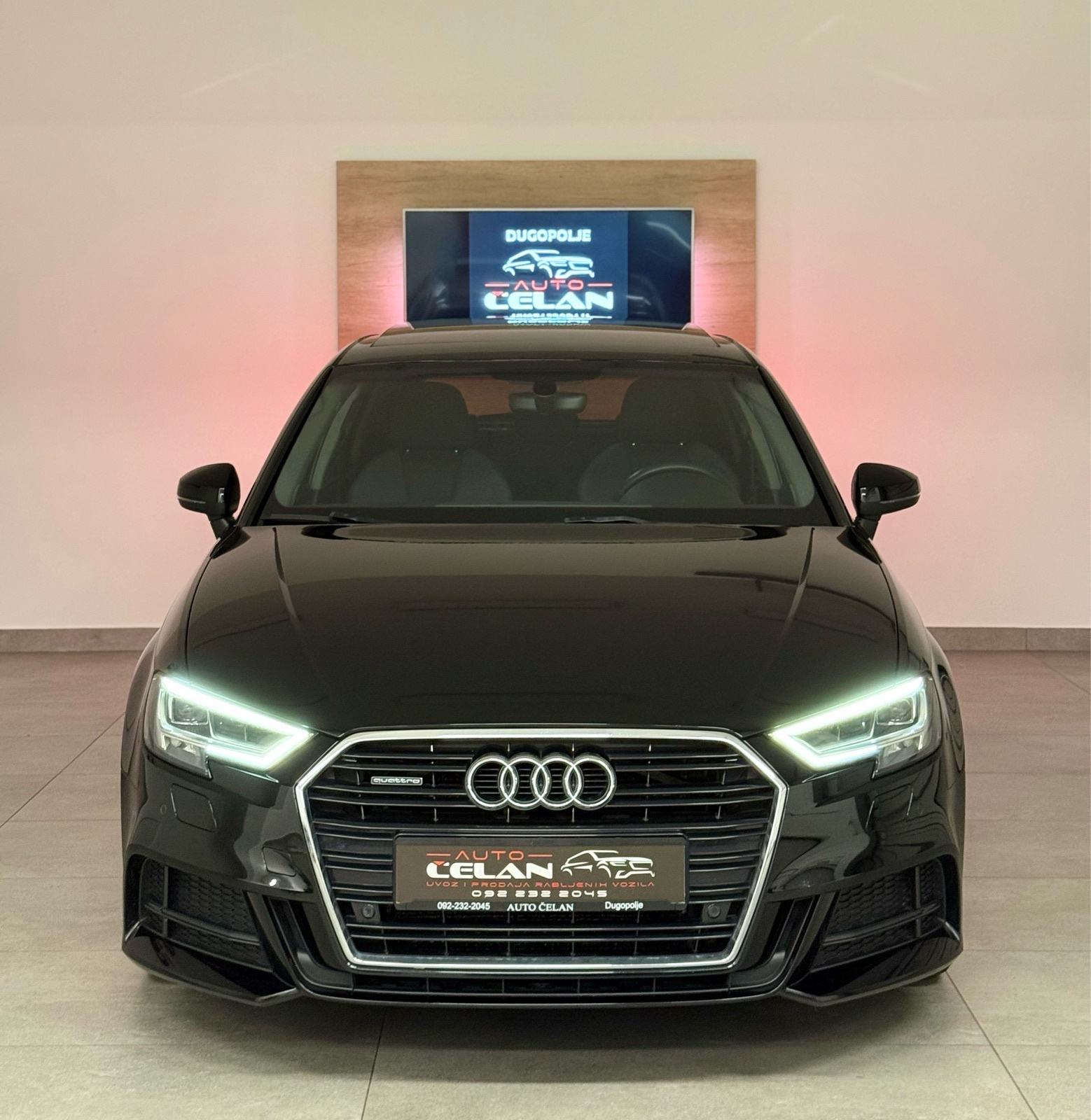 Audi A3 S_Line Quattro Mod.2018⭐️Jamstvo⭐️ Matrix_Led~Panorama~Alu18, fotografija 10