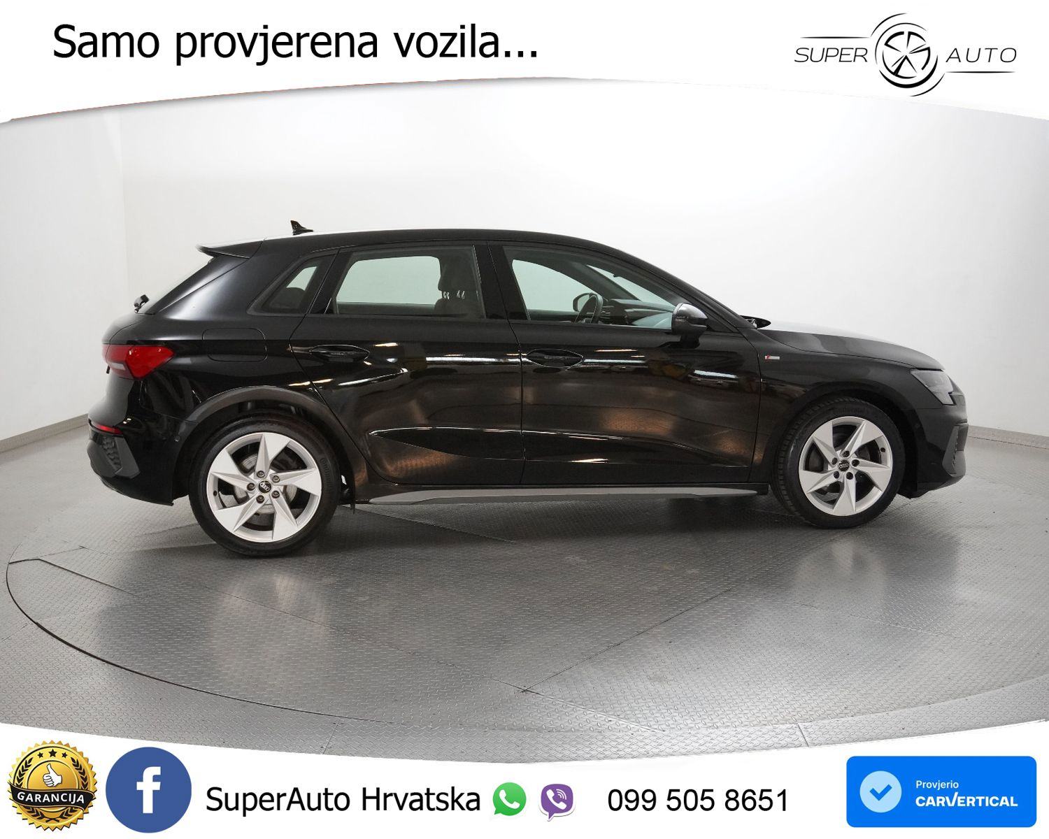 Audi A3 SB 30 TDI Aut. S line 116 KS, LED+KAM+GR SJED+VIRT+ASIST, fotografija 4