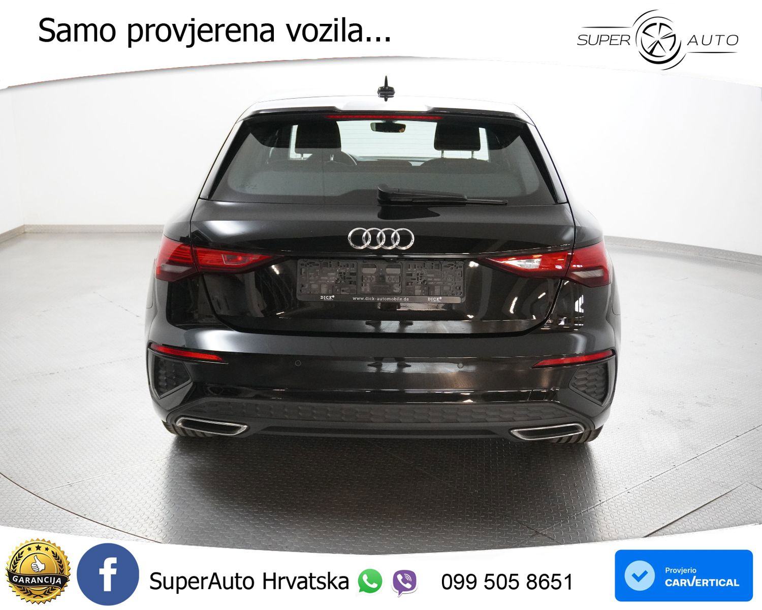 Audi A3 SB 30 TDI Aut. S line 116 KS, LED+KAM+GR SJED+VIRT+ASIST, fotografija 6