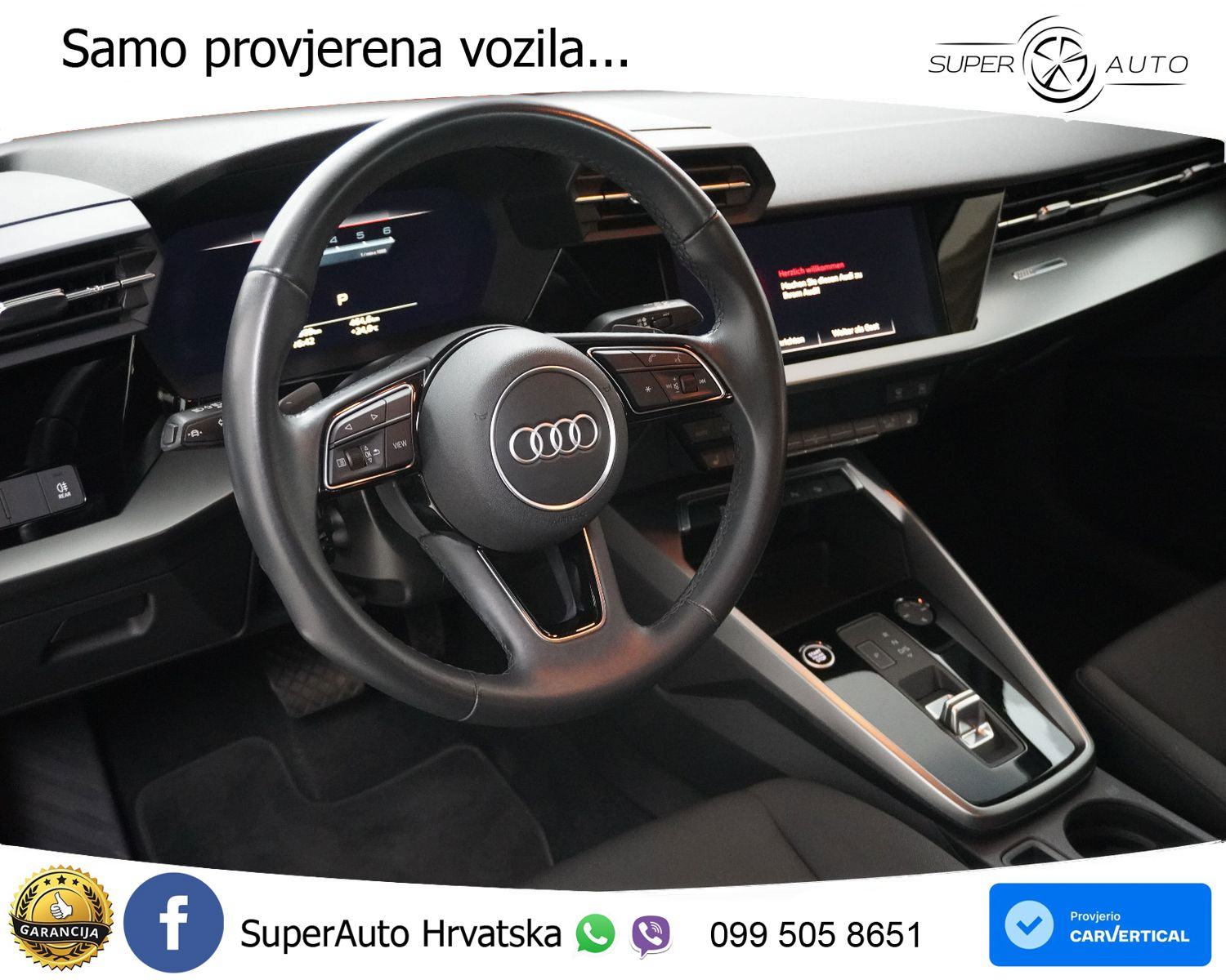 Audi A3 SB 30 TDI Aut. S line 116 KS, LED+KAM+GR SJED+VIRT+ASIST, fotografija 8
