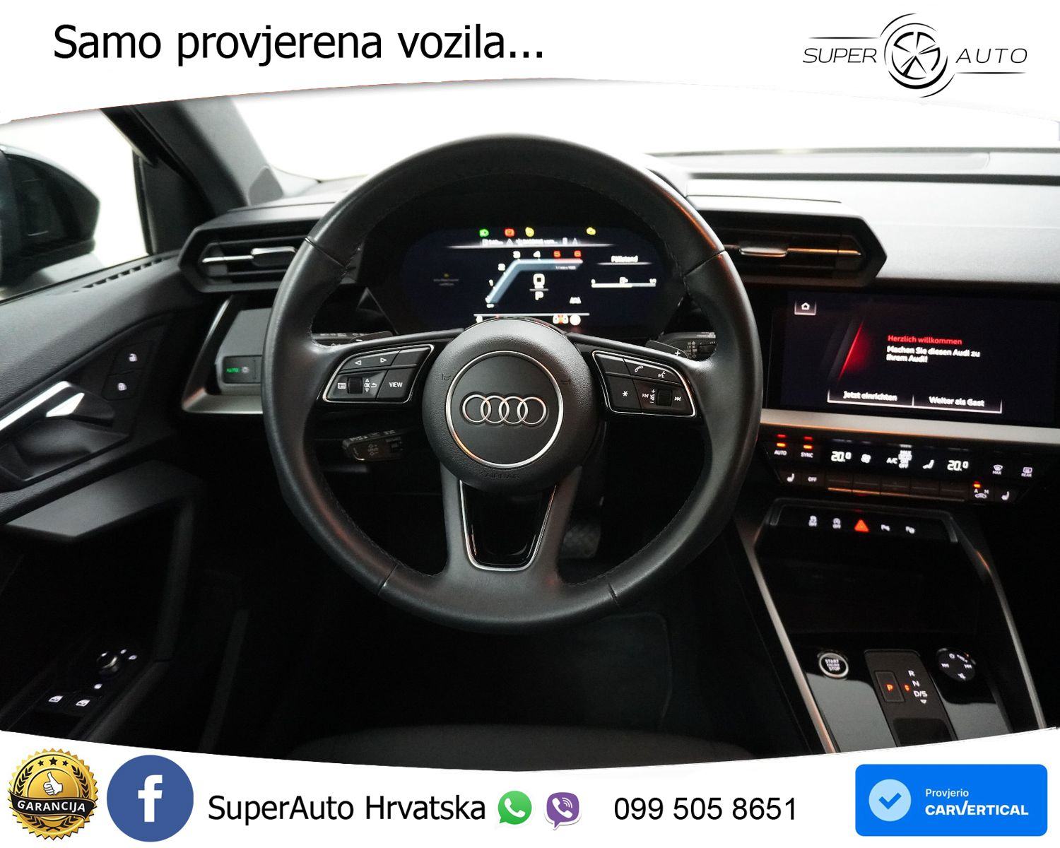 Audi A3 SB 30 TDI Aut. S line 116 KS, LED+KAM+GR SJED+VIRT+ASIST, fotografija 10