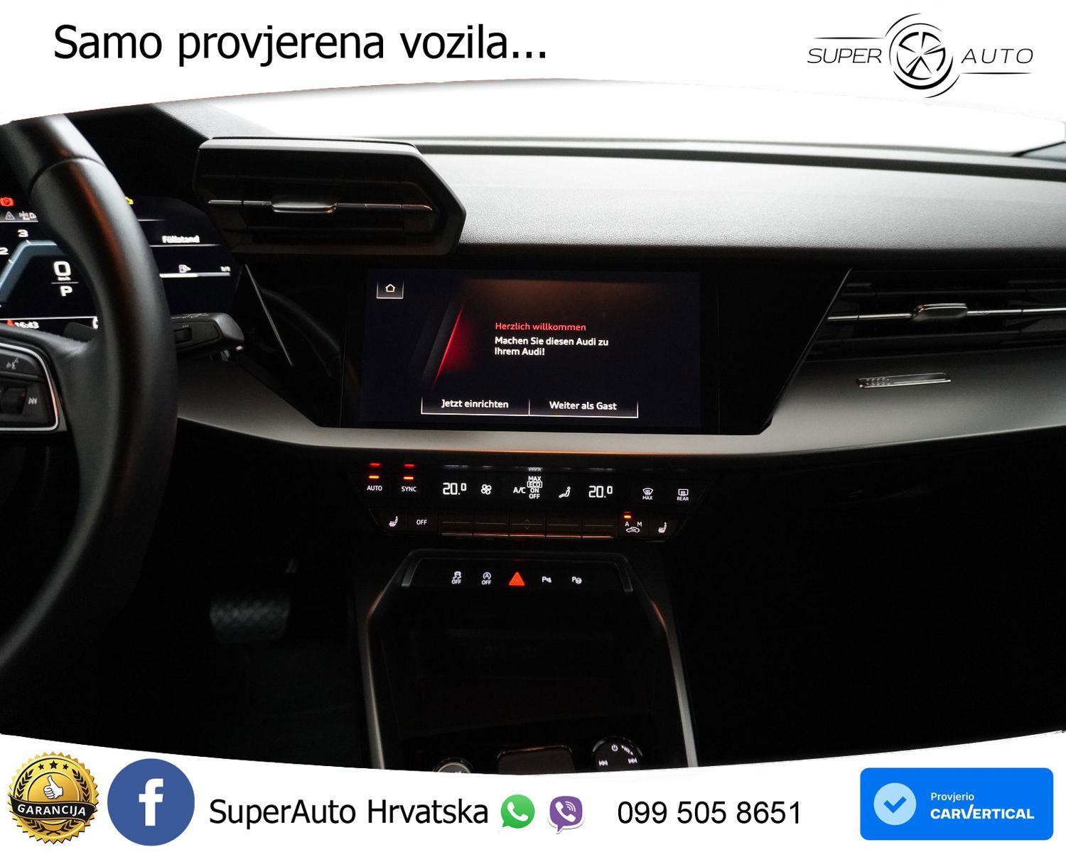 Audi A3 SB 30 TDI Aut. S line 116 KS, LED+KAM+GR SJED+VIRT+ASIST, fotografija 11