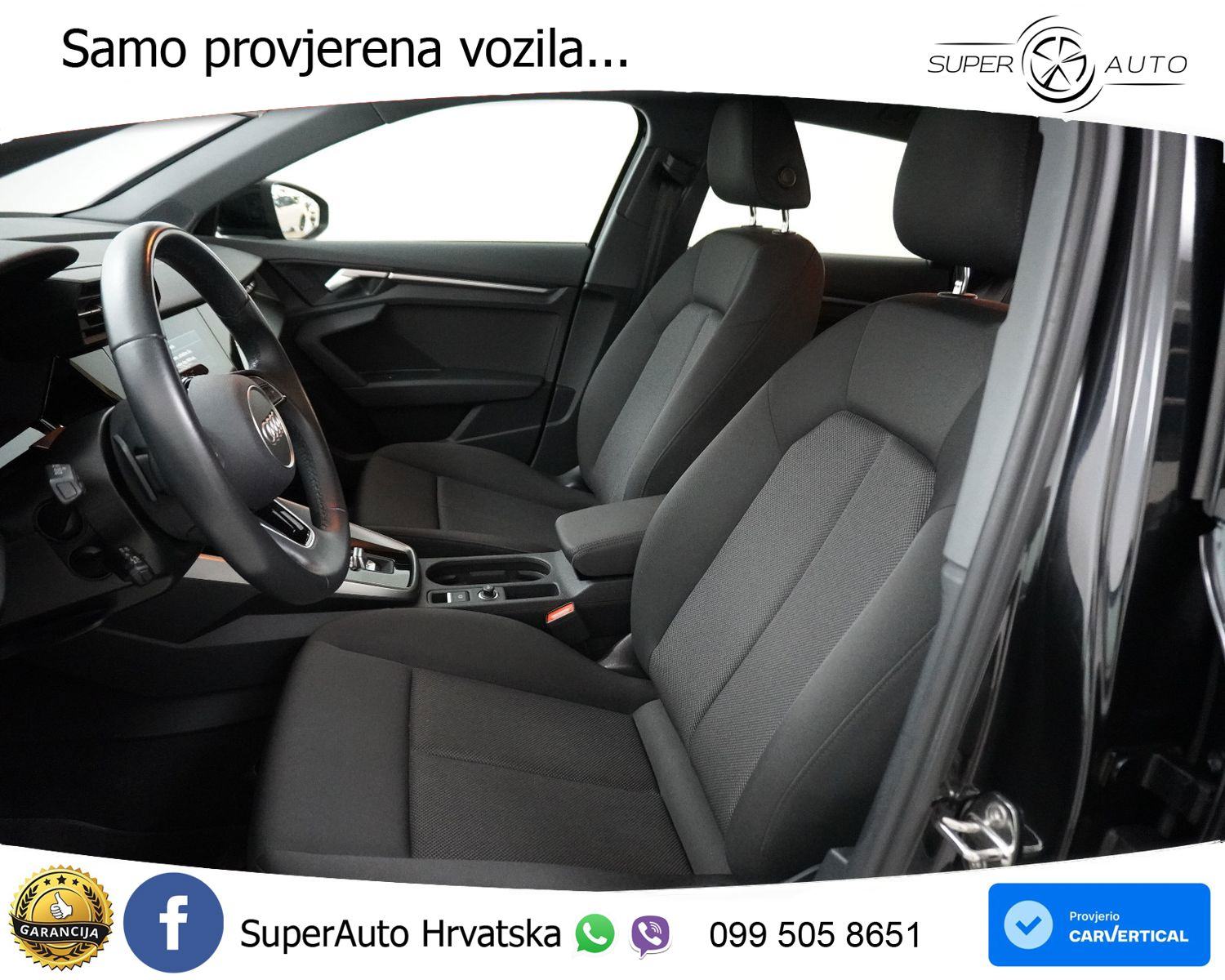 Audi A3 SB 30 TDI Aut. S line 116 KS, LED+KAM+GR SJED+VIRT+ASIST, fotografija 14