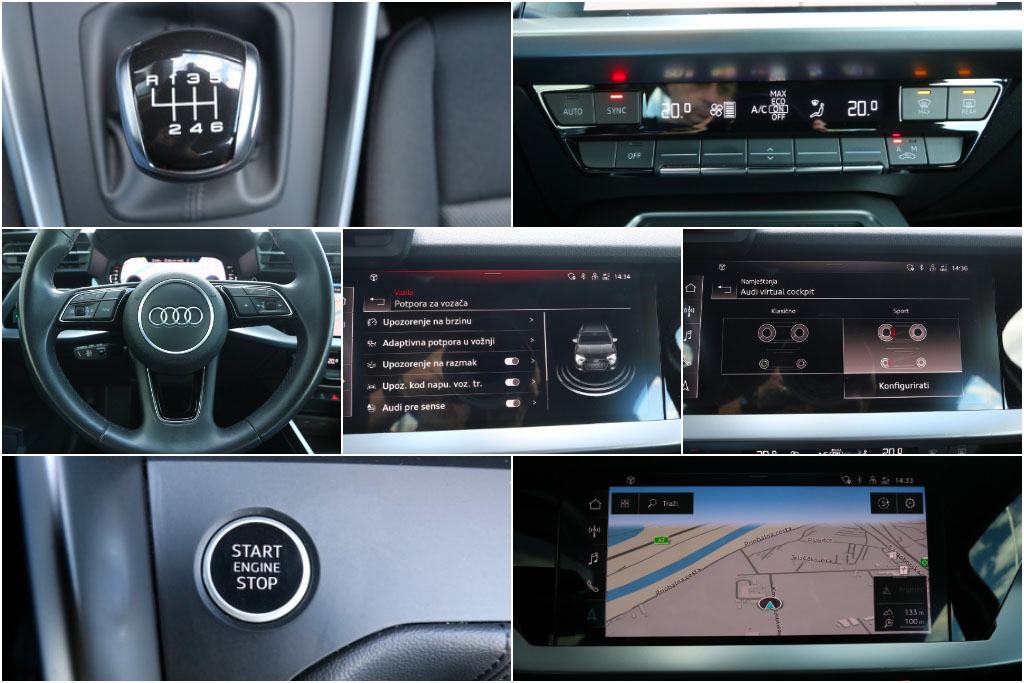 Audi A3 SB 30 TSI Business Line Black Edition VIRTUAL -Novi model-, fotografija 9
