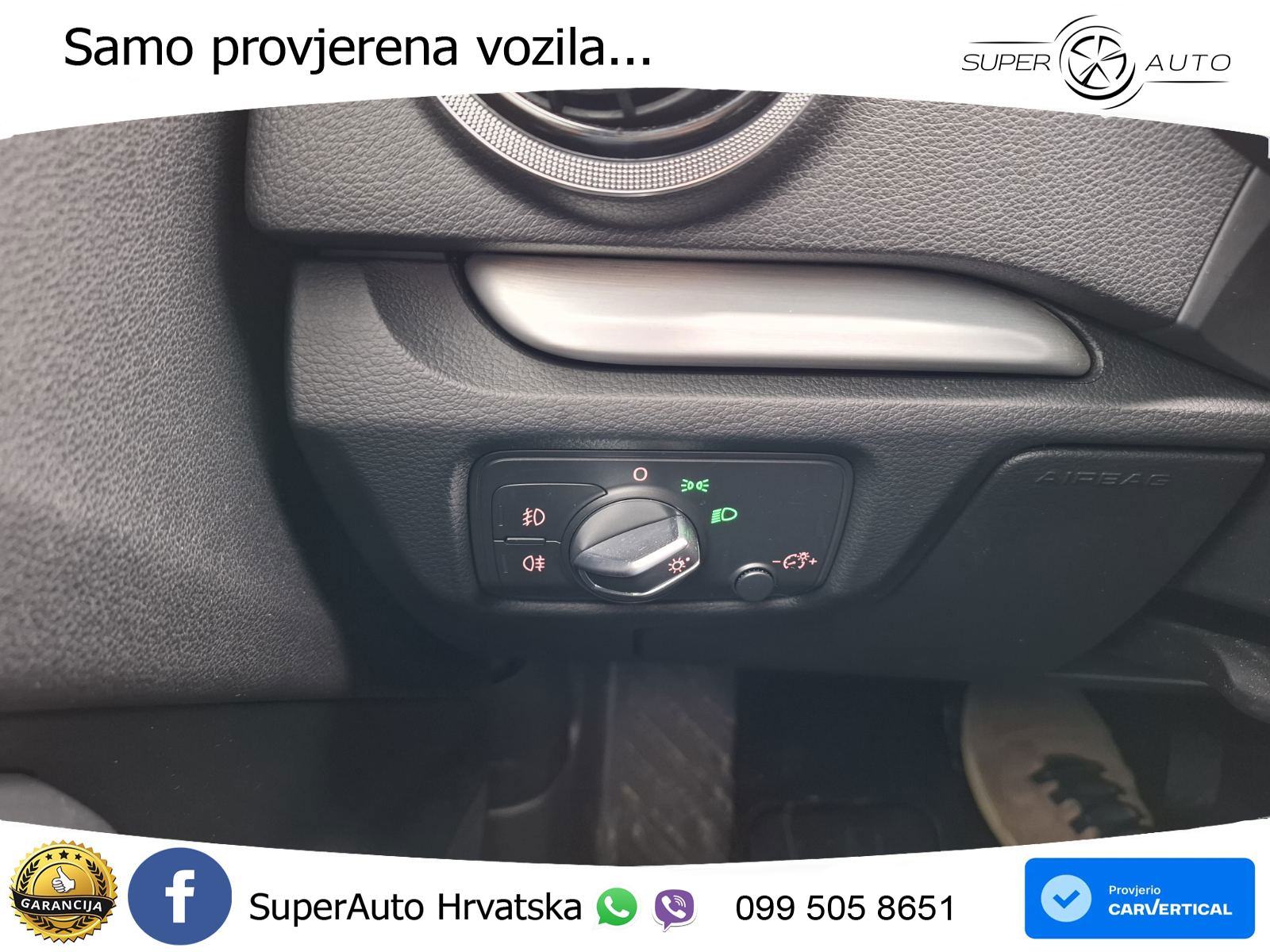 Audi A3 Sportback 2.0 TDI quattro Aut. 3x S line 184 KS, REG 01/27 TEM, fotografija 13