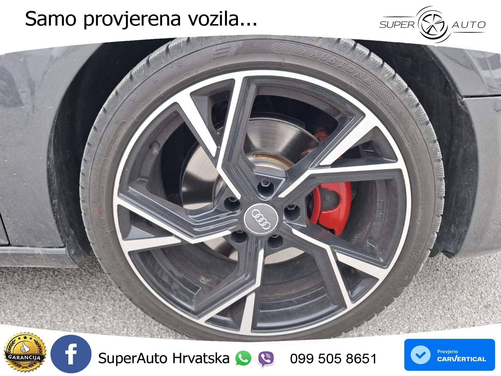 Audi A3 Sportback 2.0 TDI quattro Aut. 3x S line 184 KS, REG 01/27 TEM, fotografija 19