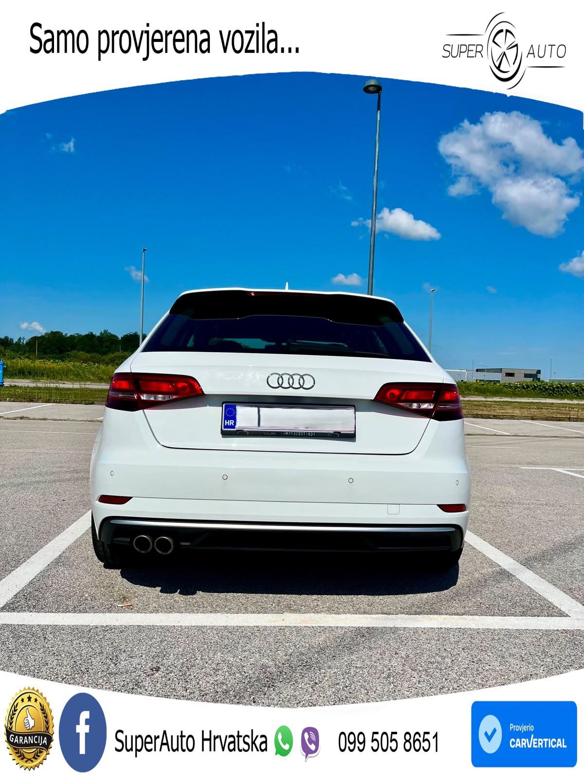 Audi A3 Sportback 2.0 TDI Sport 150 KS, LED+VIRT+GR SJED+PDC+NAVI+KLIM, fotografija 2