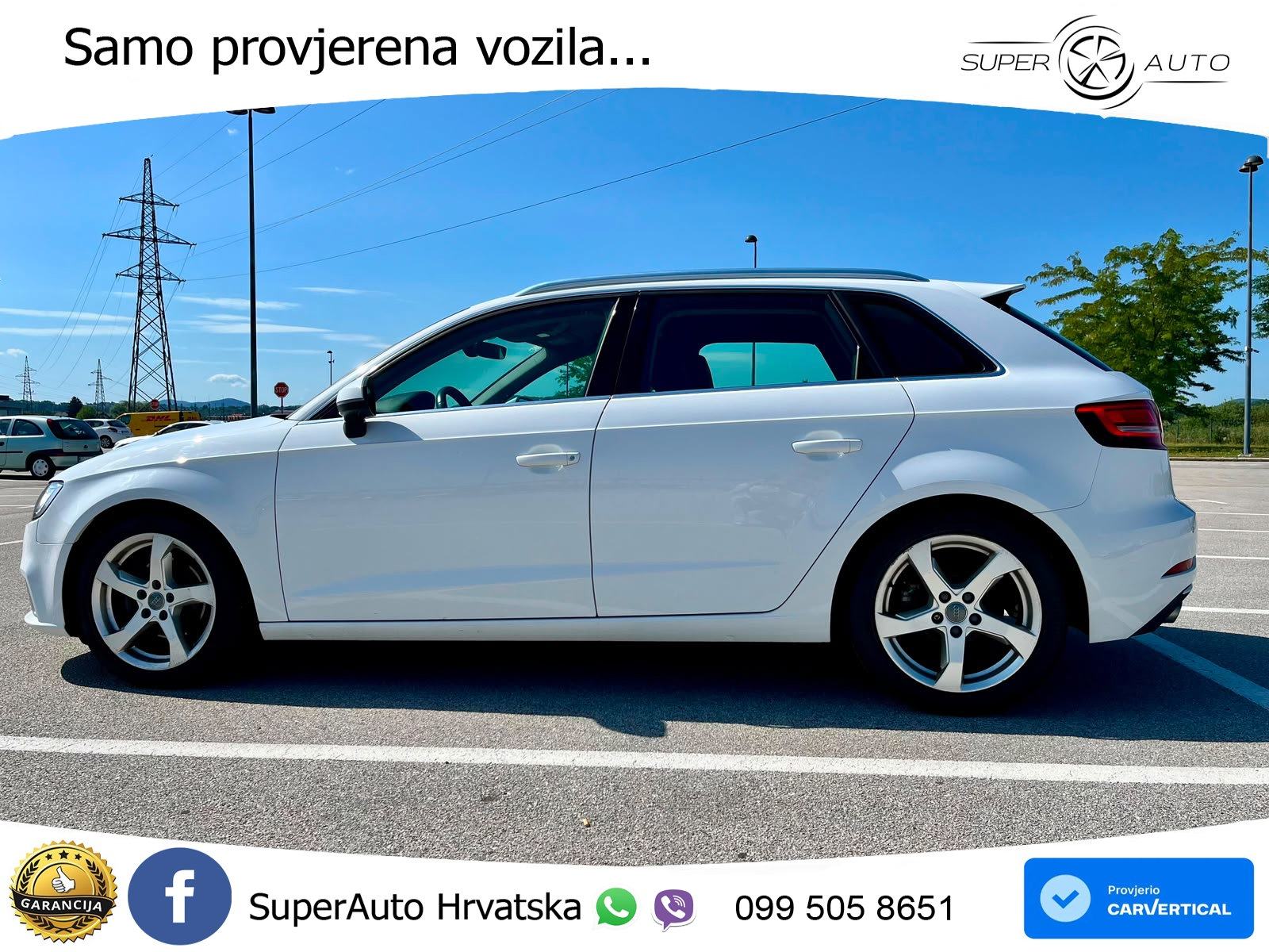 Audi A3 Sportback 2.0 TDI Sport 150 KS, LED+VIRT+GR SJED+PDC+NAVI+KLIM, fotografija 3