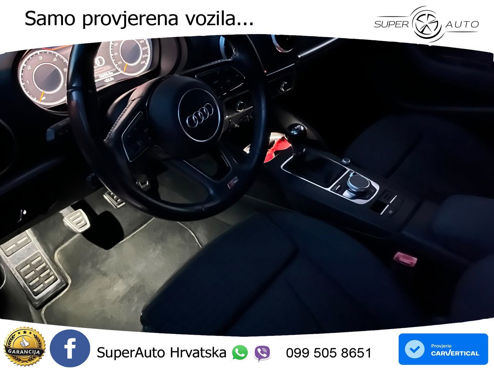 Audi A3 Sportback 2.0 TDI Sport 150 KS, LED+VIRT+GR SJED+PDC+NAVI+KLIM, fotografija 5