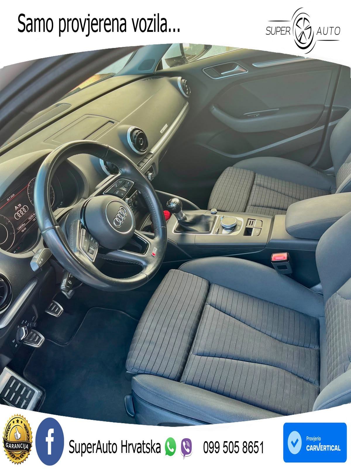 Audi A3 Sportback 2.0 TDI Sport 150 KS, LED+VIRT+GR SJED+PDC+NAVI+KLIM, fotografija 8