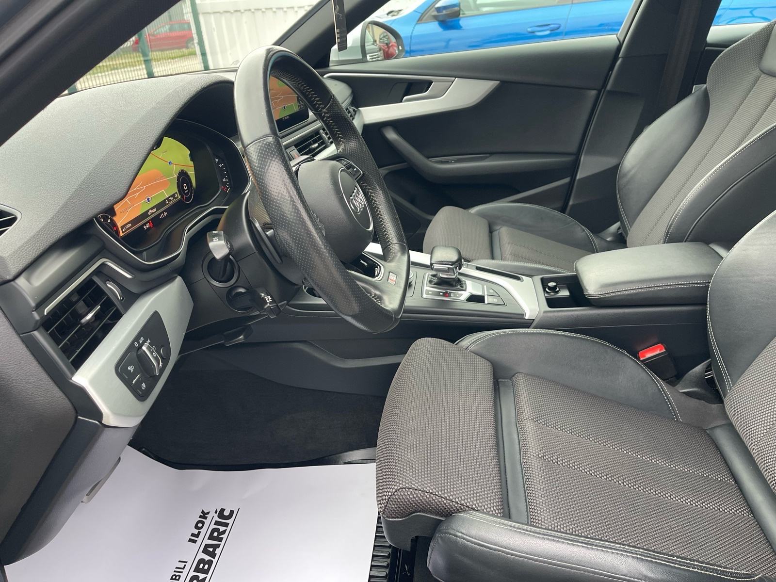 Audi A4 2,0 TDI automatik,S-line,Navigacija,Virtual,Jamstvo 12mj., fotografija 9