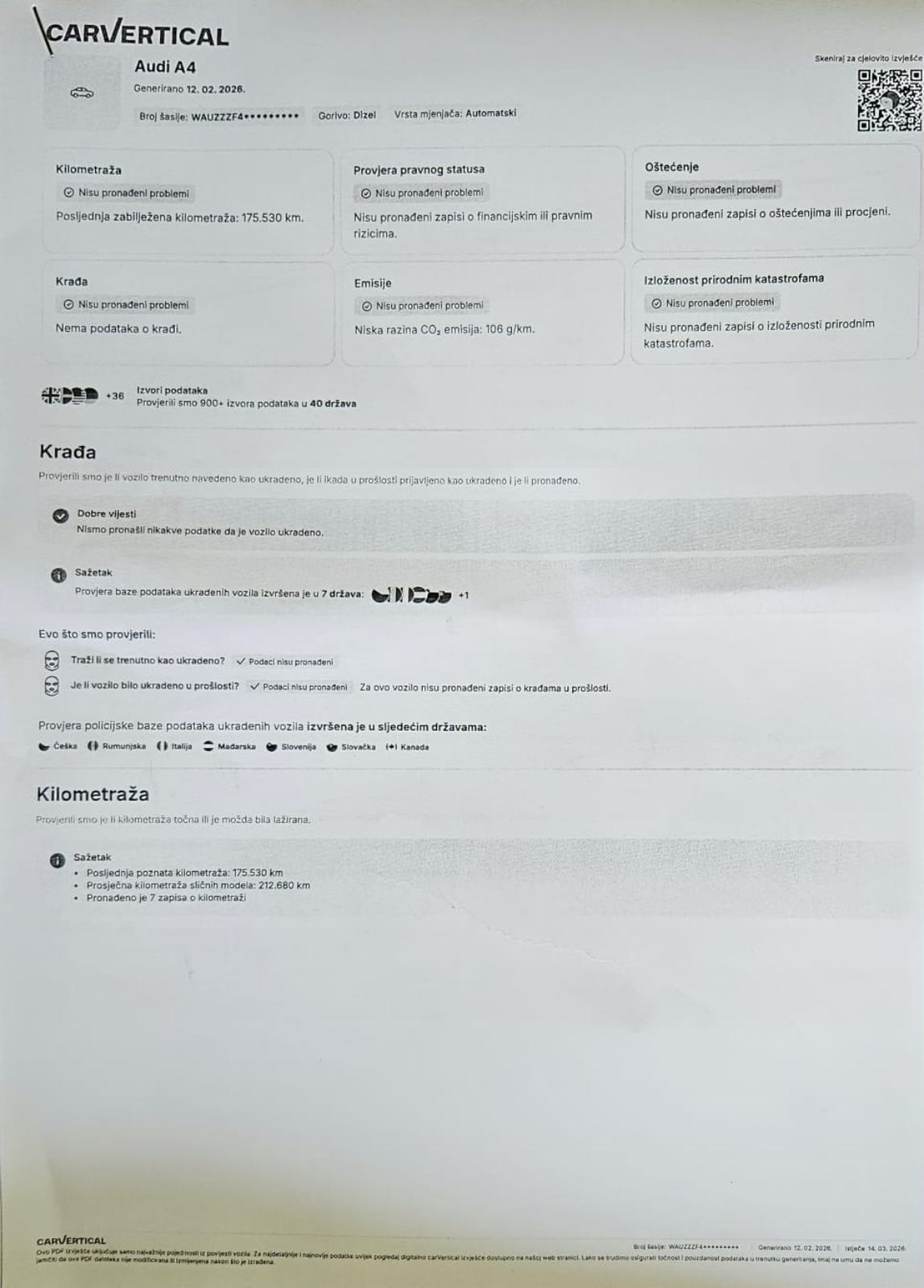 Audi A4 2,0 TDI automatik, fotografija 14