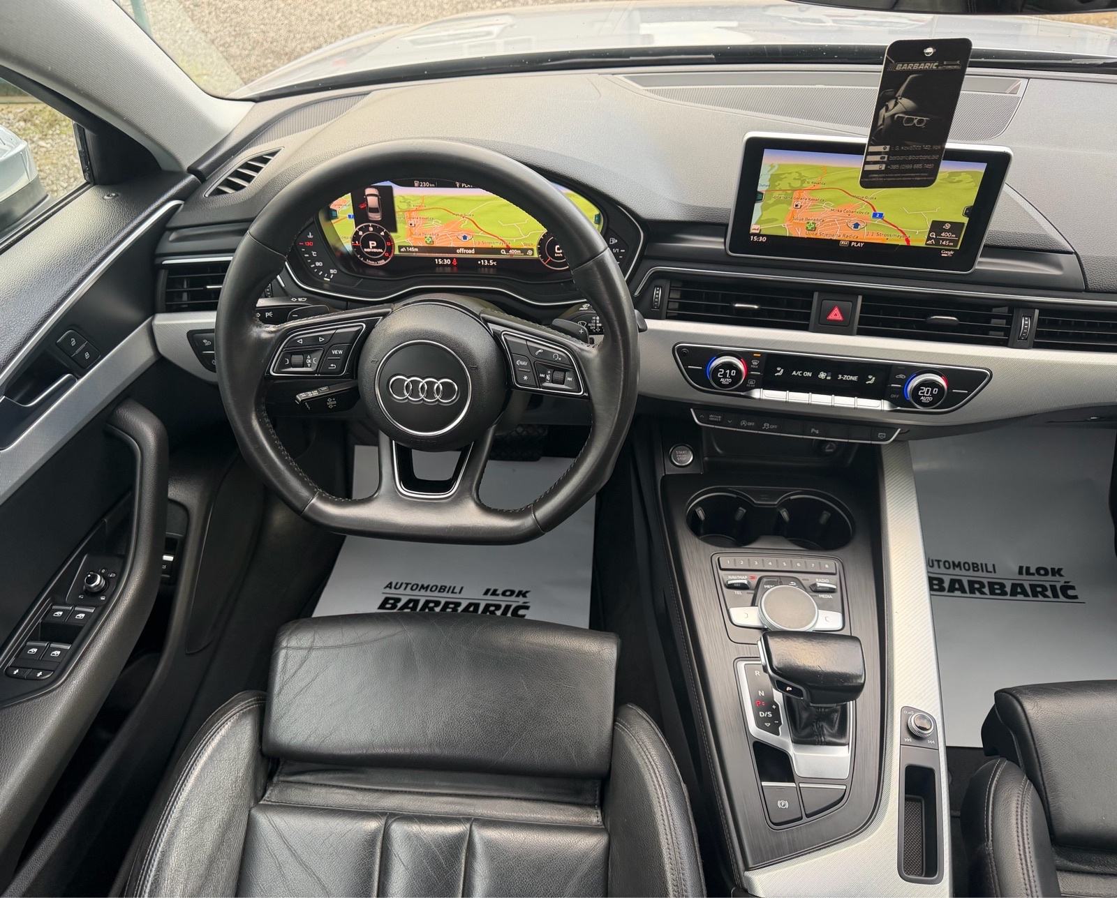 Audi A4 2,0 TDI automatik,Virtual,Kamera,Veliki servis,Jamstvo 12mj., fotografija 15