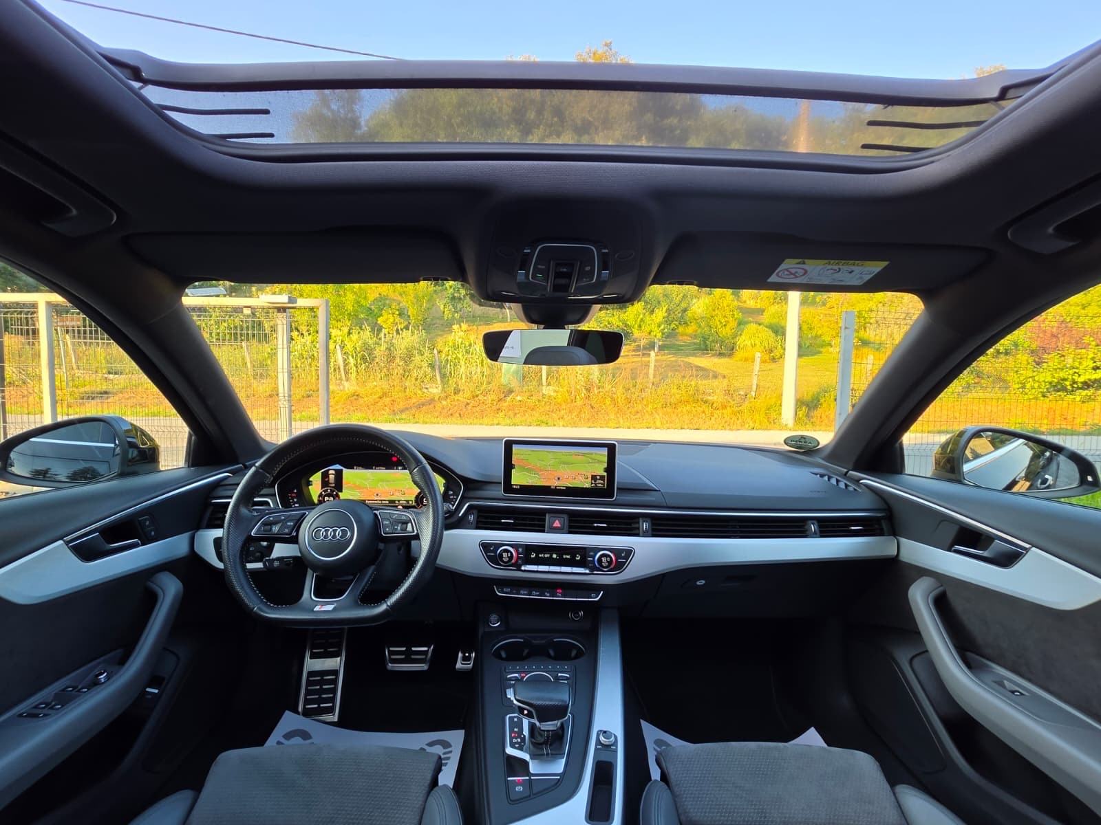 Audi A4 2,0 TDI S-line — panorama — virtual — kamera 360, fotografija 10