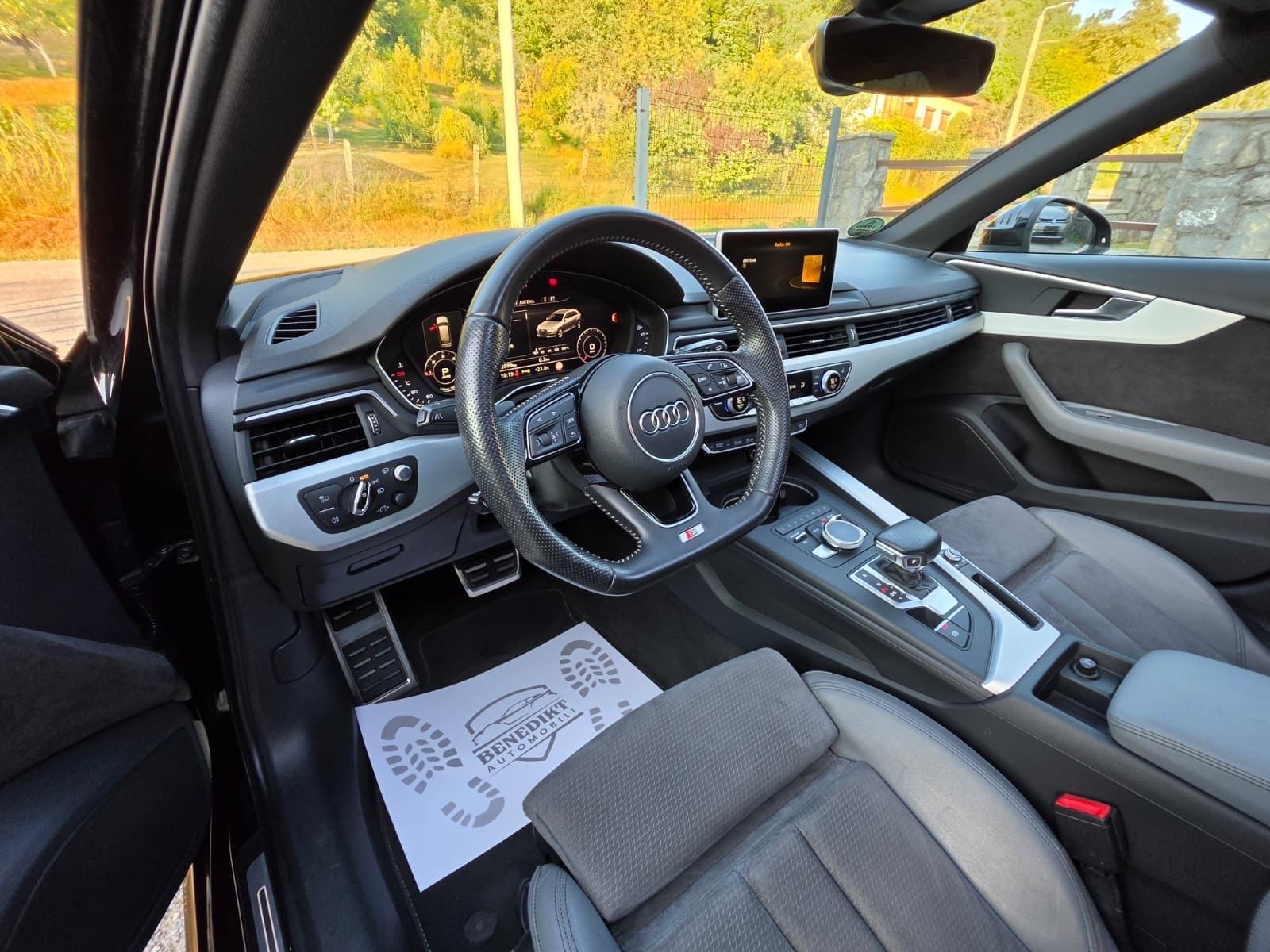 Audi A4 2,0 TDI S-line — panorama — virtual — kamera 360, fotografija 12