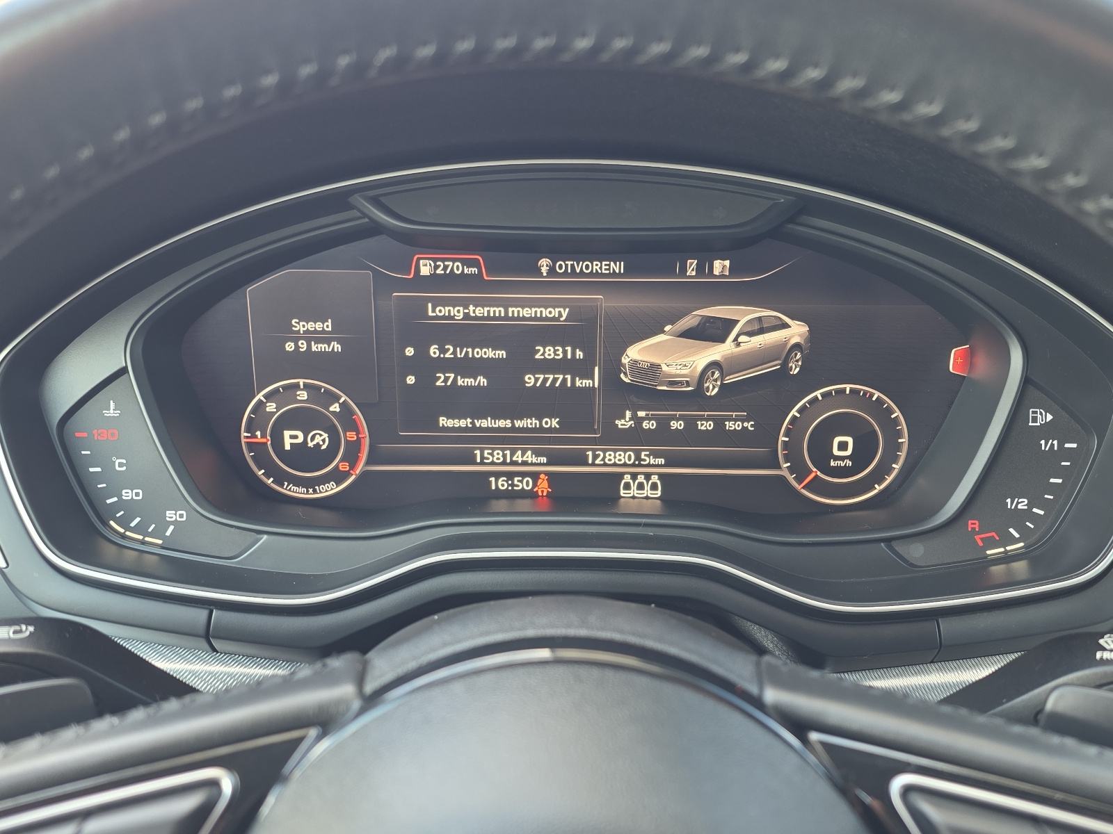 Audi A4 2,0 TDI S LINE,S TRONIK,VIRTUAL,GRIJANJE SJEDALA, fotografija 15