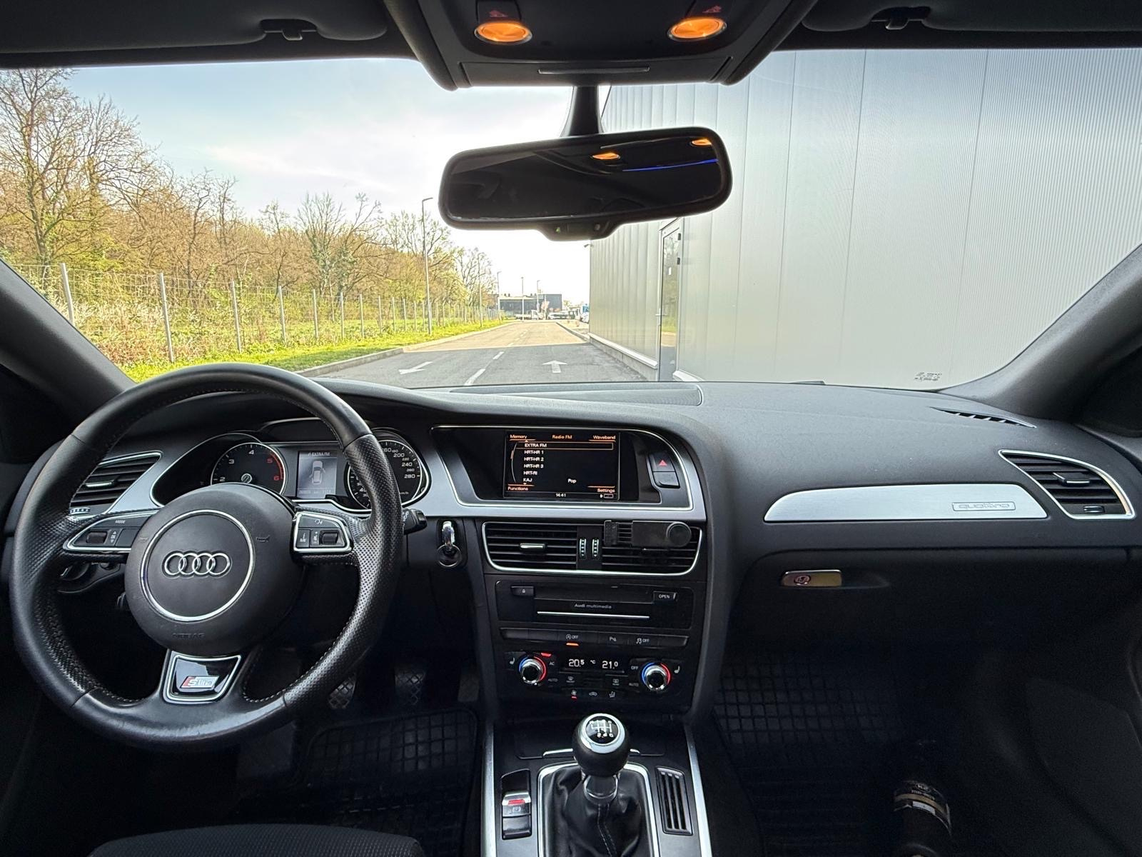 AUDI A4 2.0 TDI QUATTRO 180KS B8.5 2014 S-LINE NAVI, fotografija 14